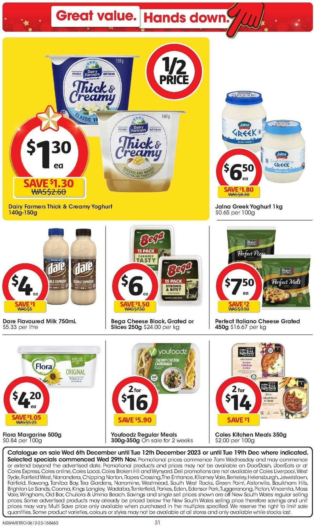 Coles Catalogues from 6 December