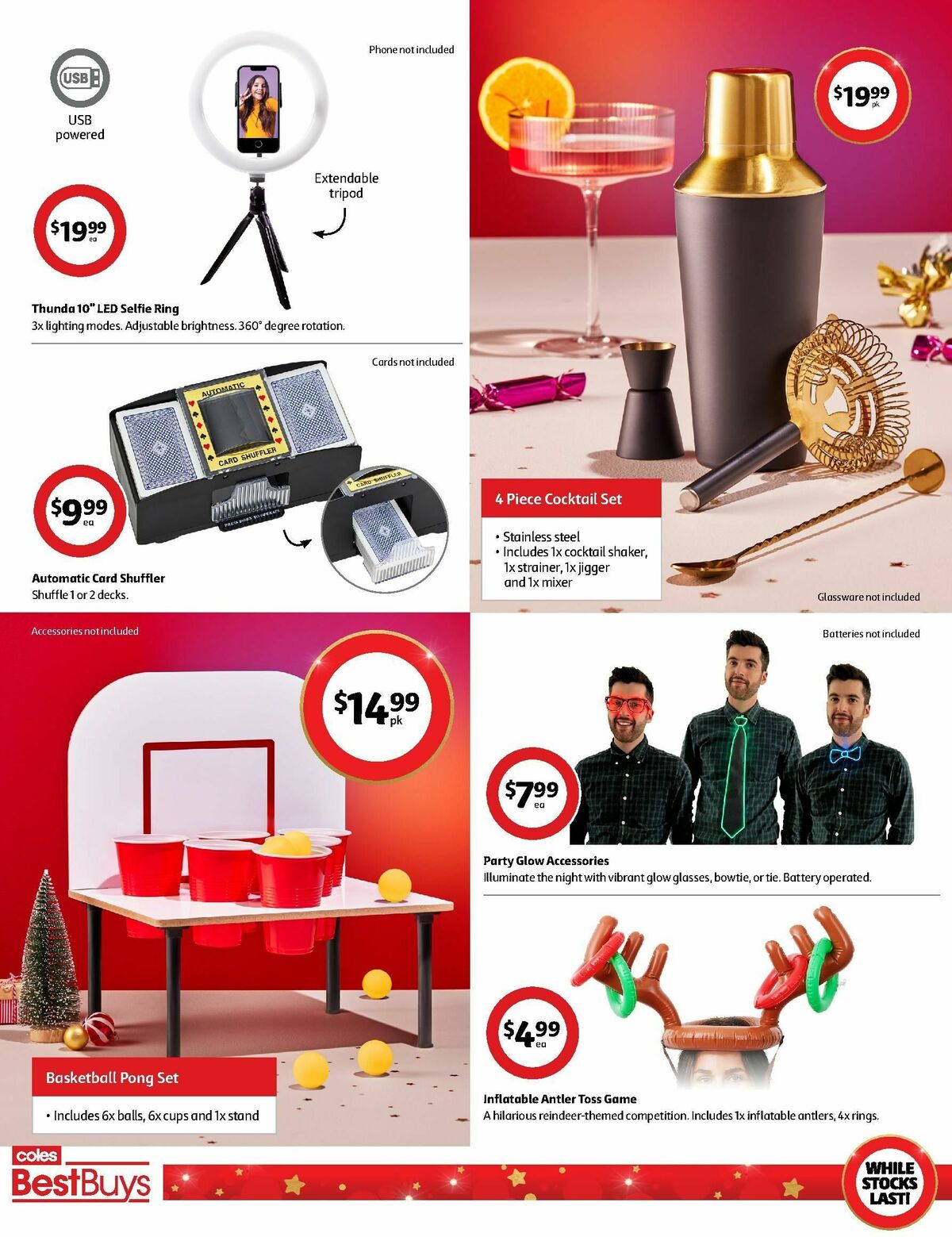 Coles Best Buys - Kris Kringle Gifts Catalogues from 8 December