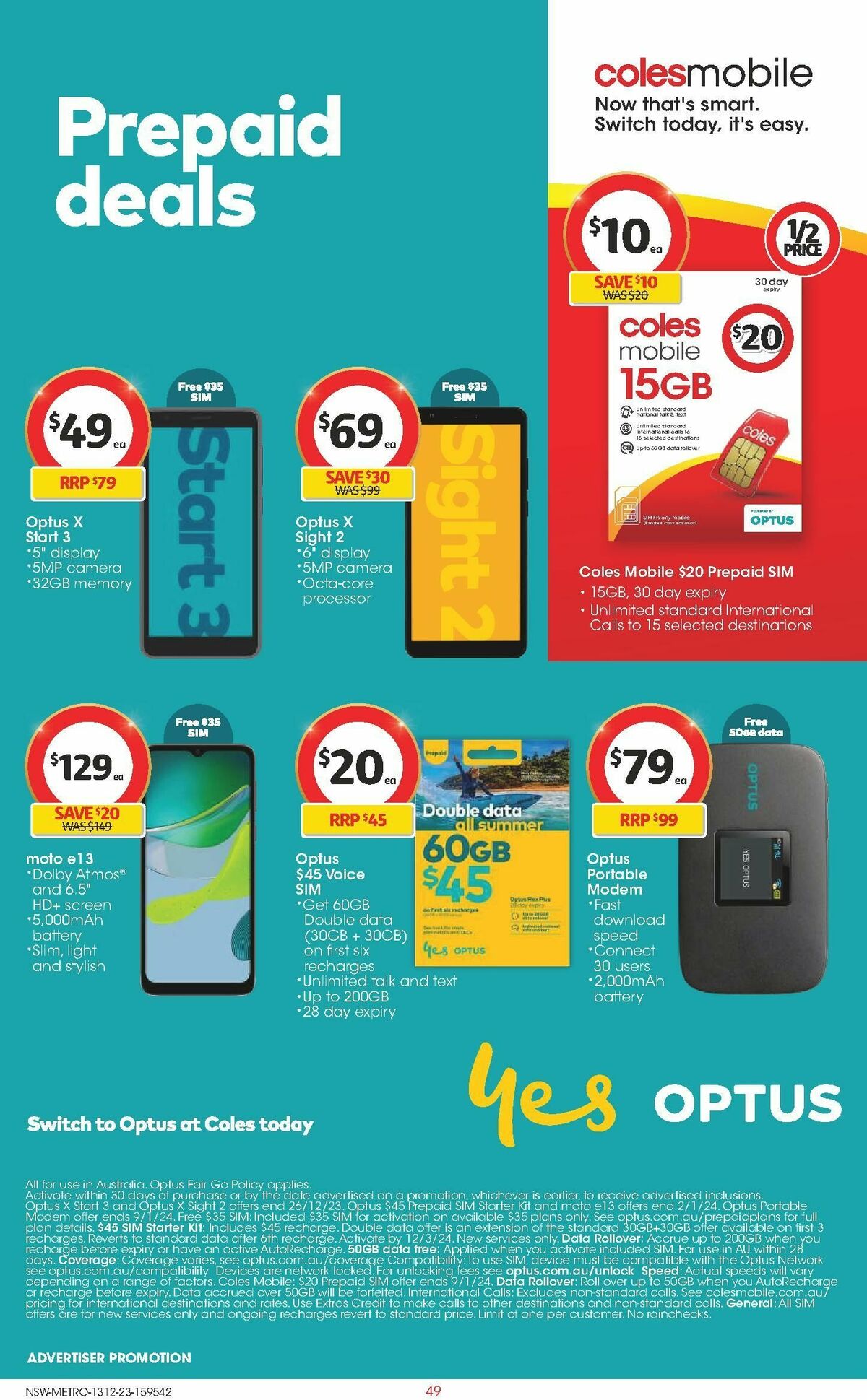 Coles Catalogues from 13 December