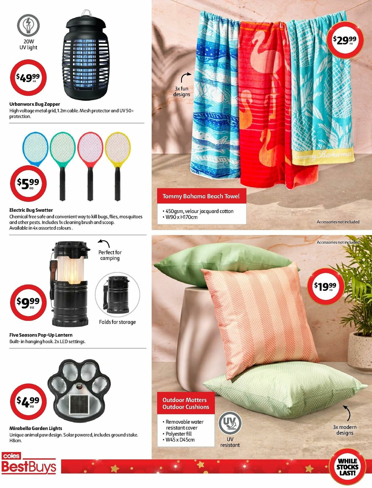 Coles Best Buys - Summer Fun Catalogues from 22 December