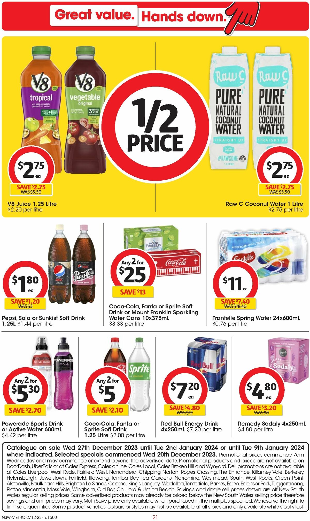 Coles Catalogues from 27 December