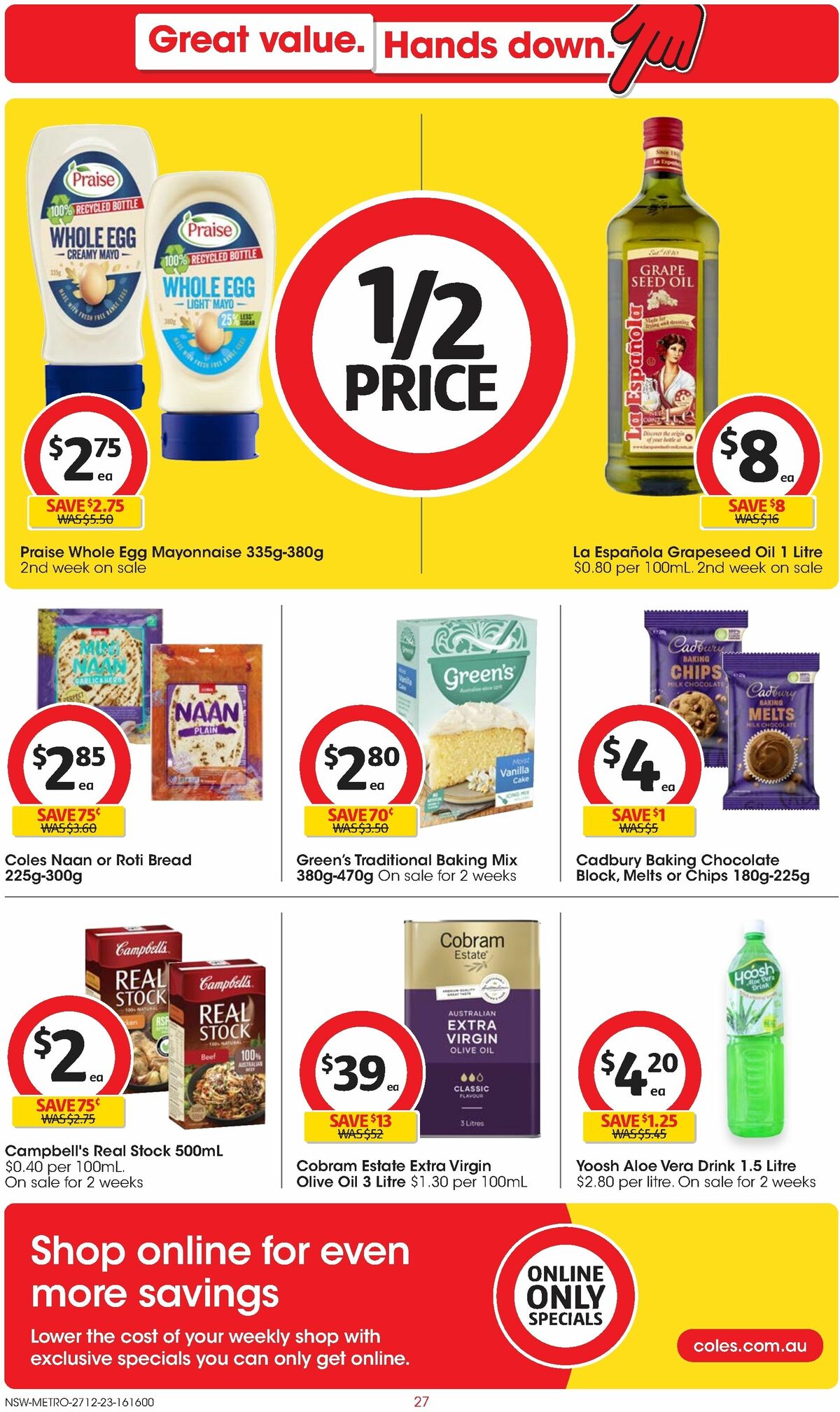 Coles Catalogues from 27 December