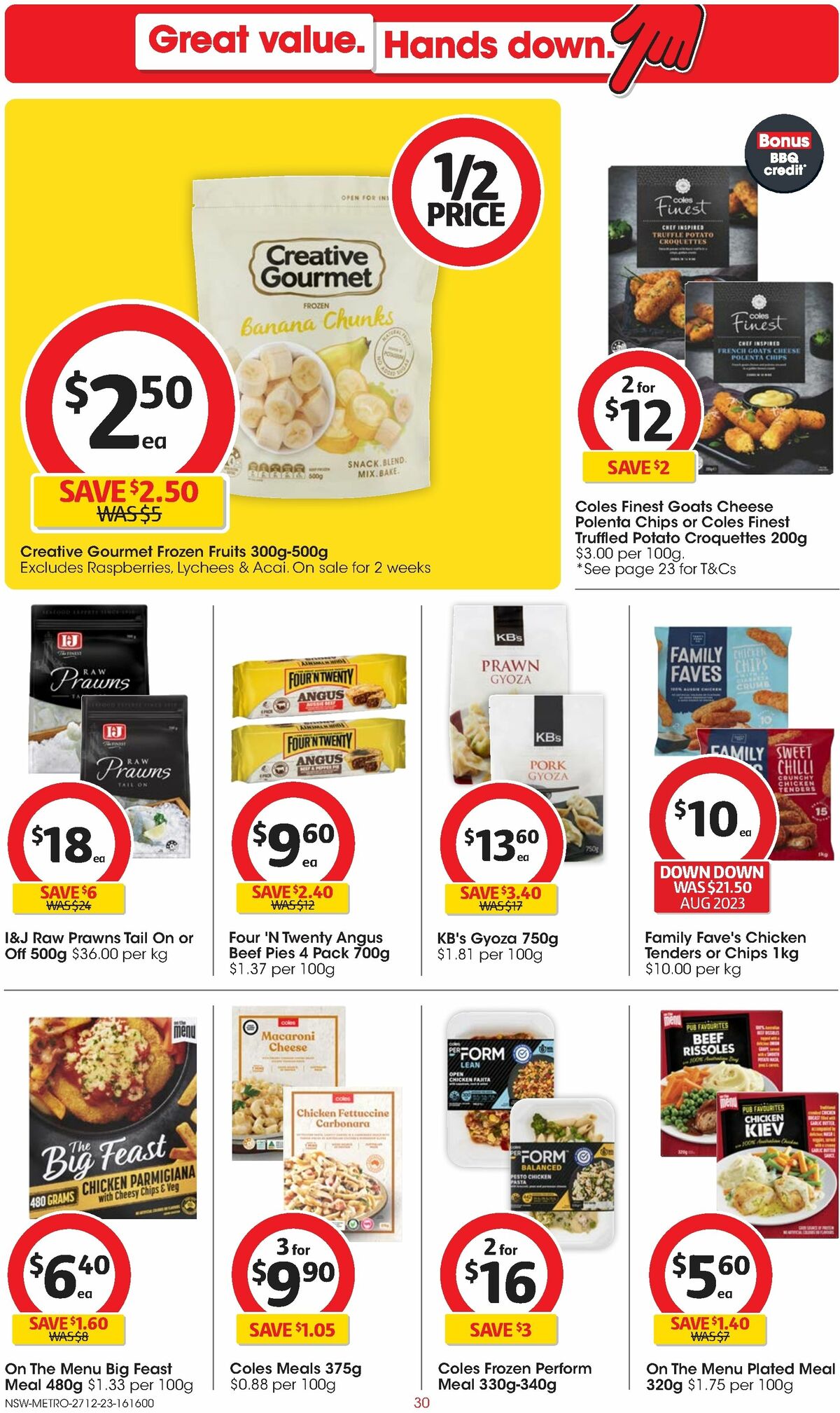 Coles Catalogues from 27 December