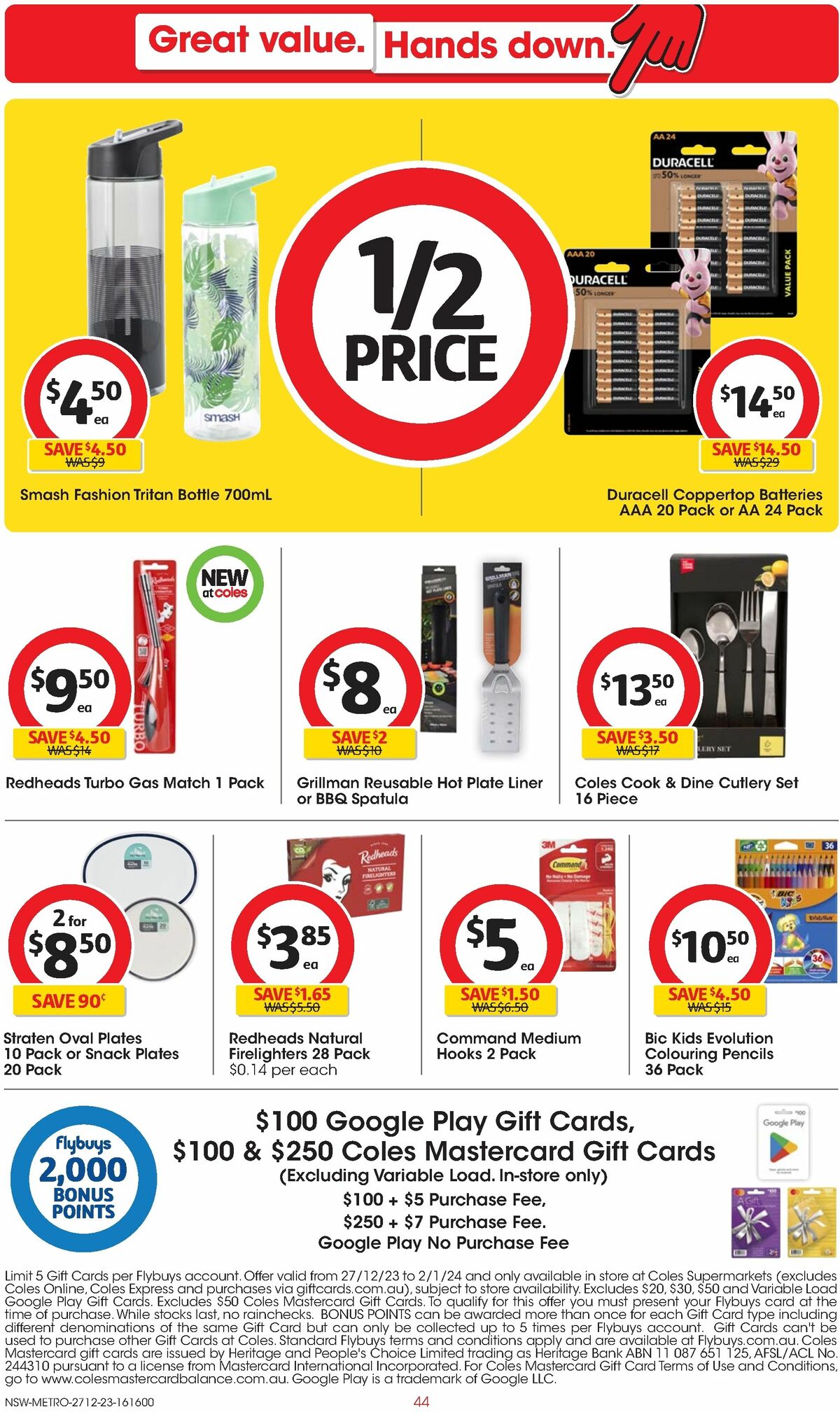 Coles Catalogues from 27 December