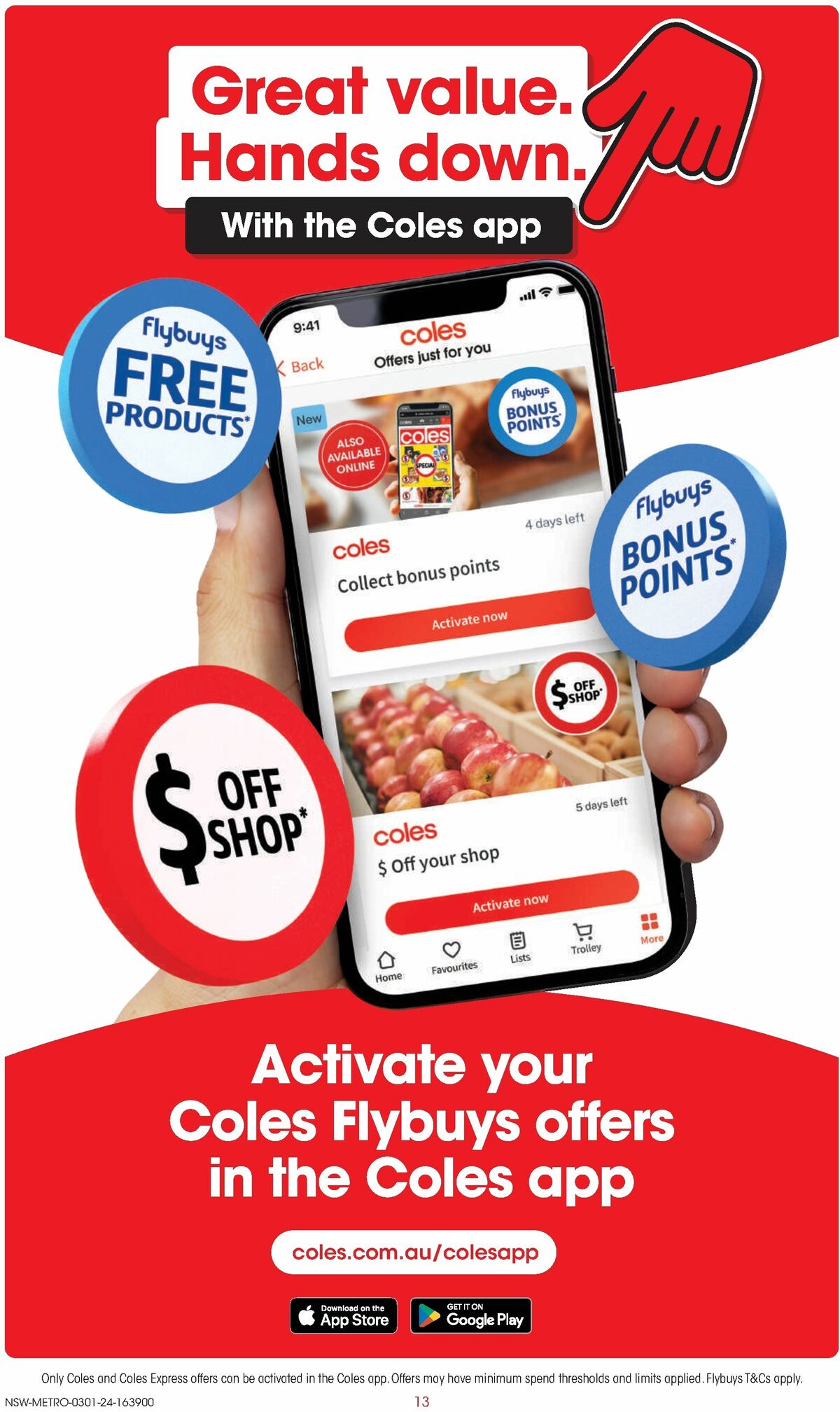 Coles Catalogues from 3 January