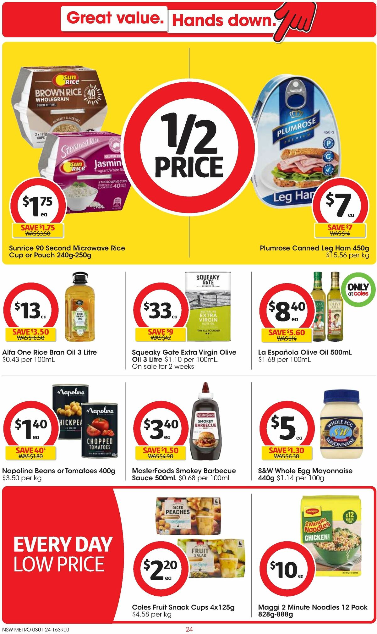 Coles Catalogues from 3 January