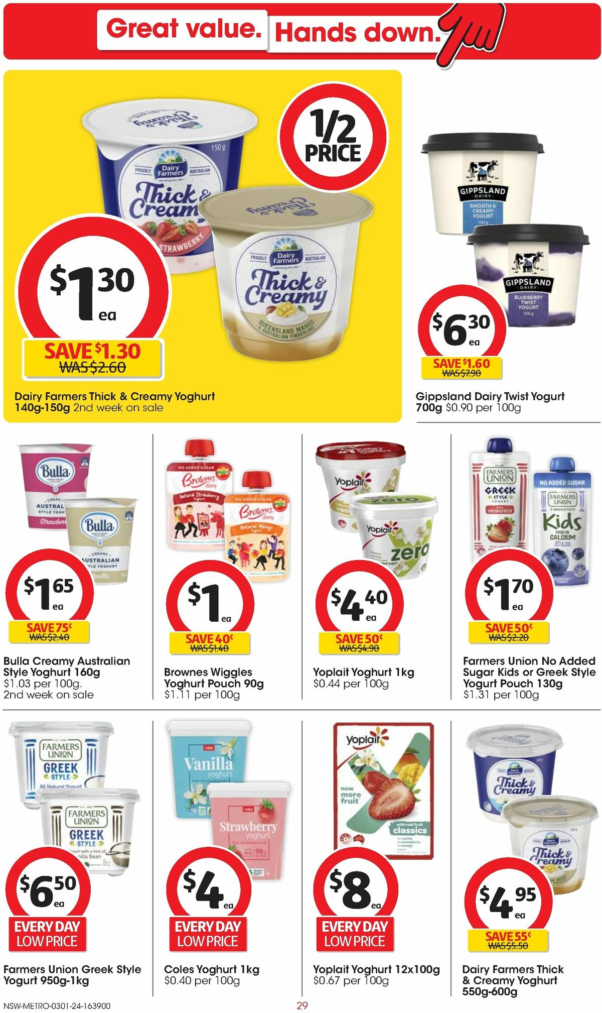 Coles Catalogues from 3 January