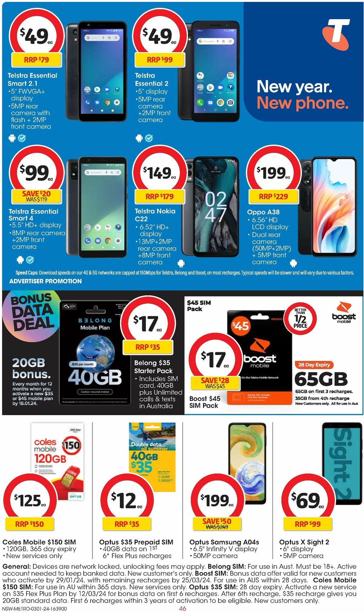 Coles Catalogues from 3 January