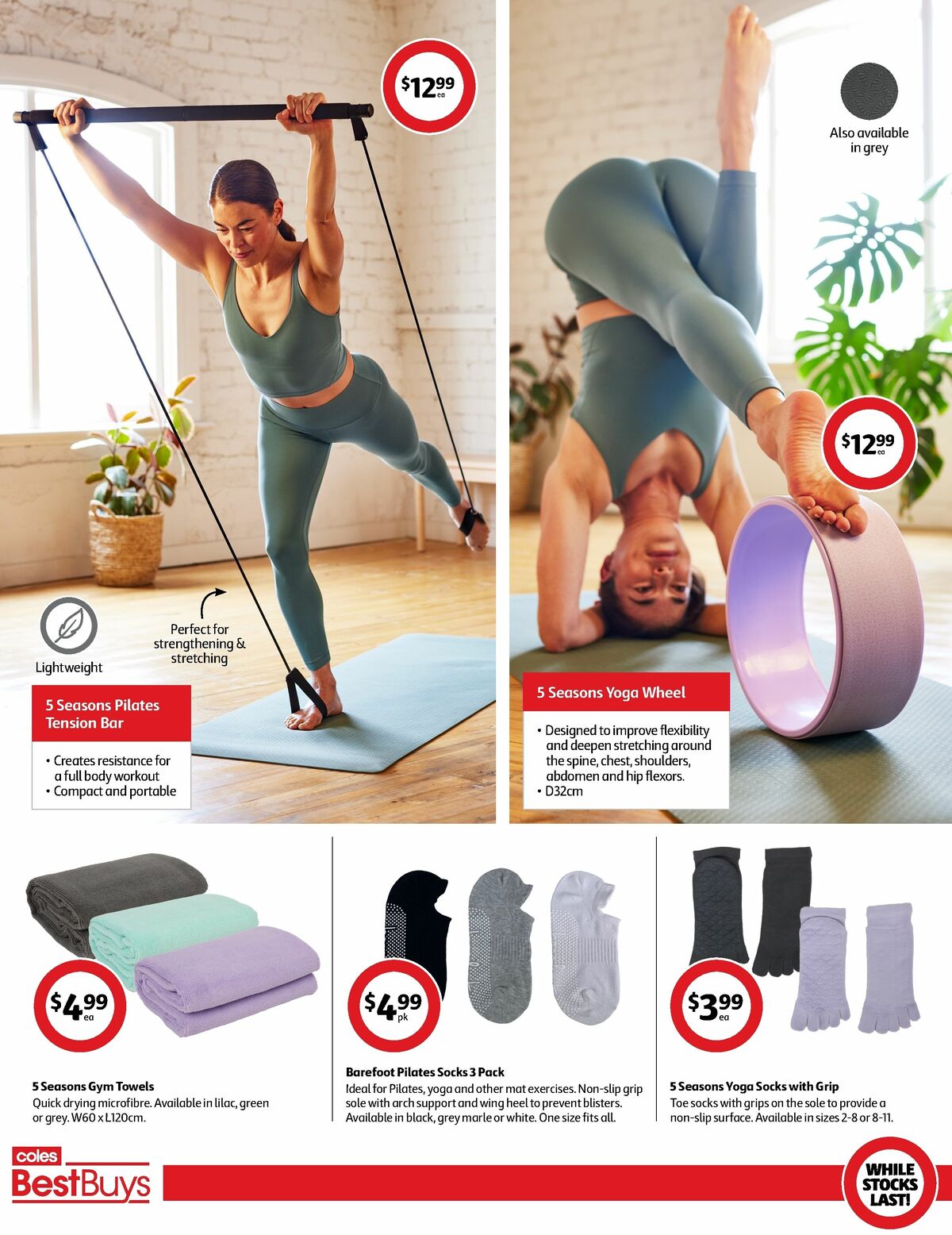 Coles Best Buys - Mindful Movement Catalogues from 5 January