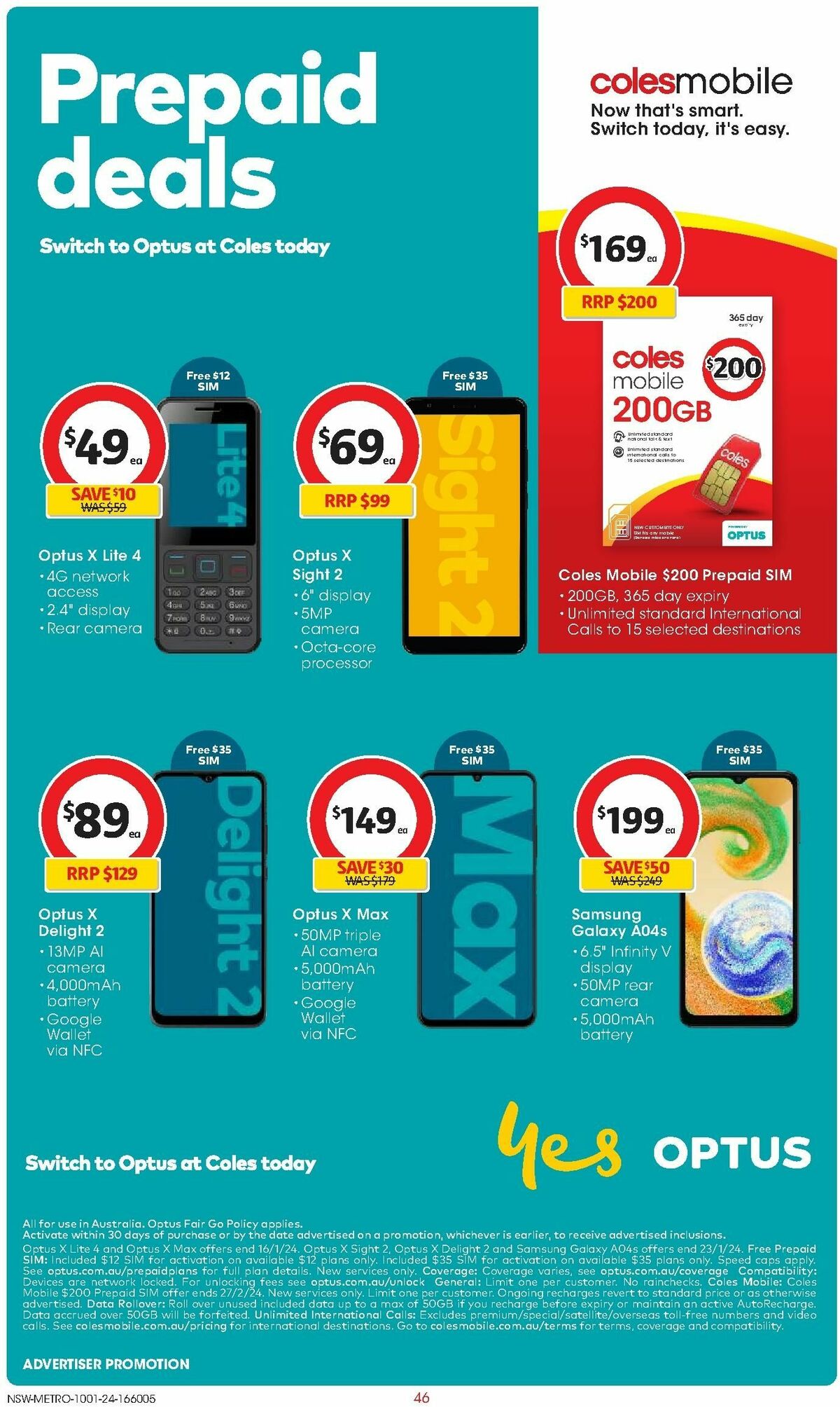 Coles Catalogues from 10 January