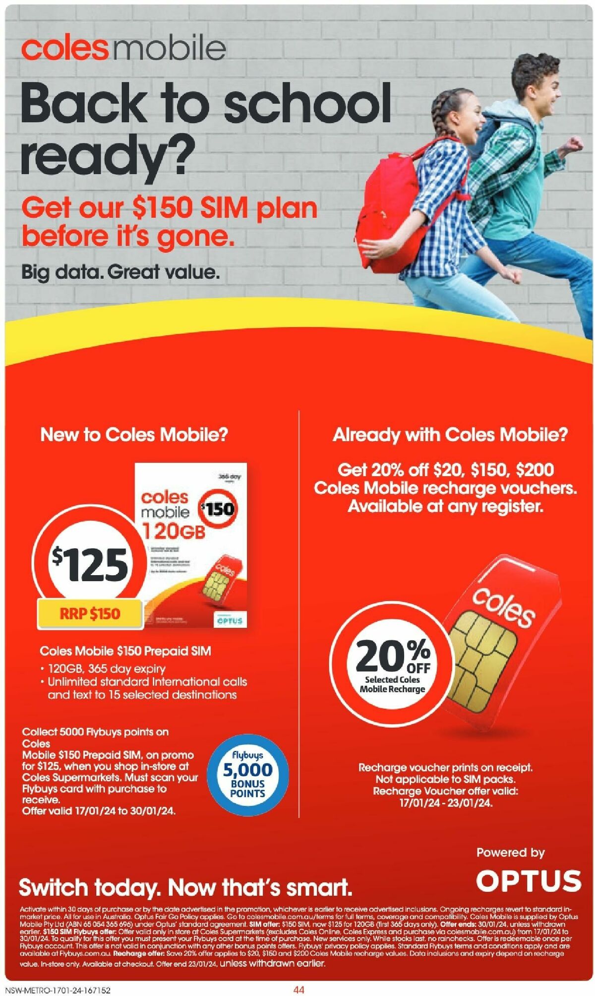 Coles Catalogues from 17 January