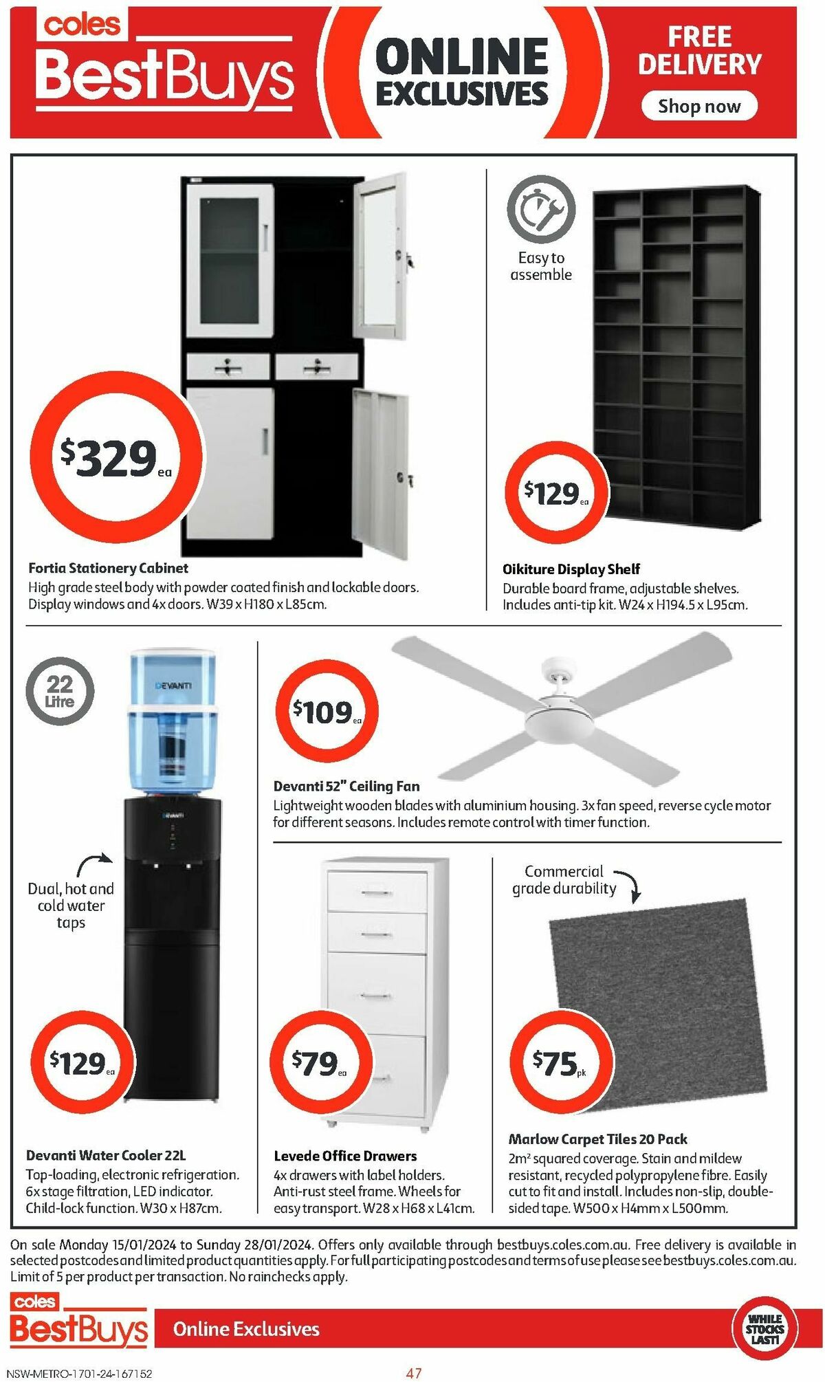 Coles Catalogues from 17 January