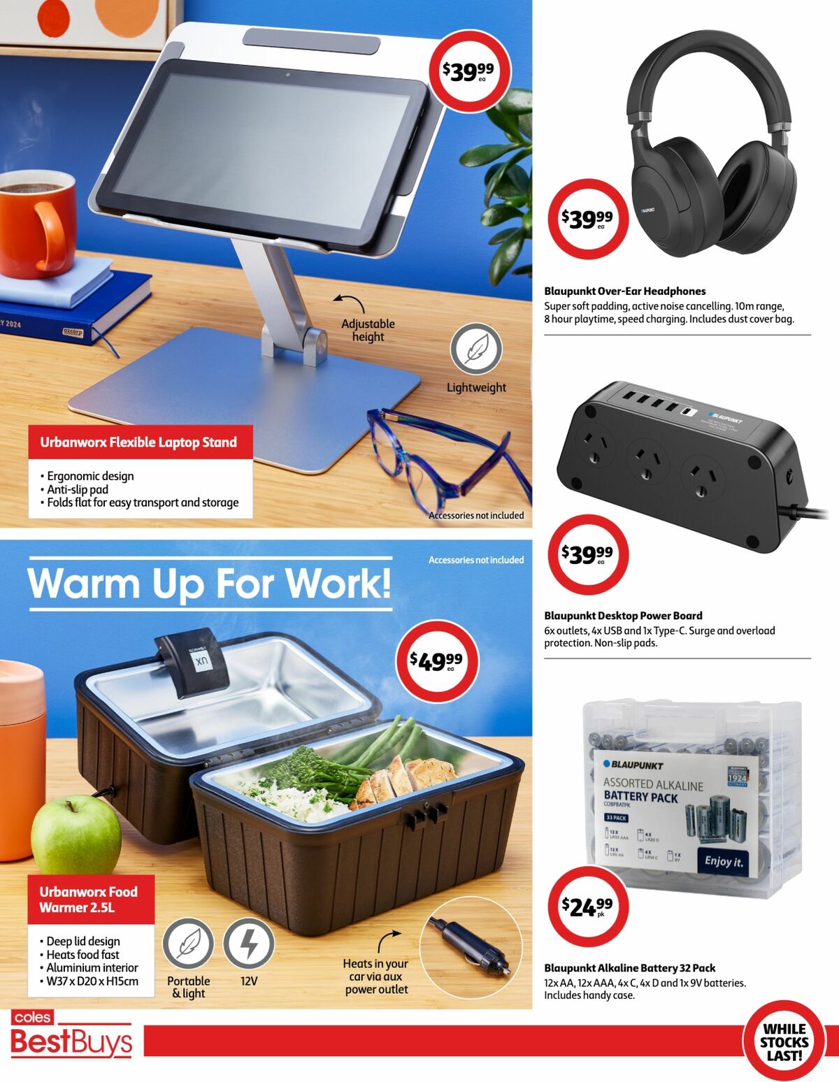 Coles Best Buys - Back to Work Catalogues from 19 January