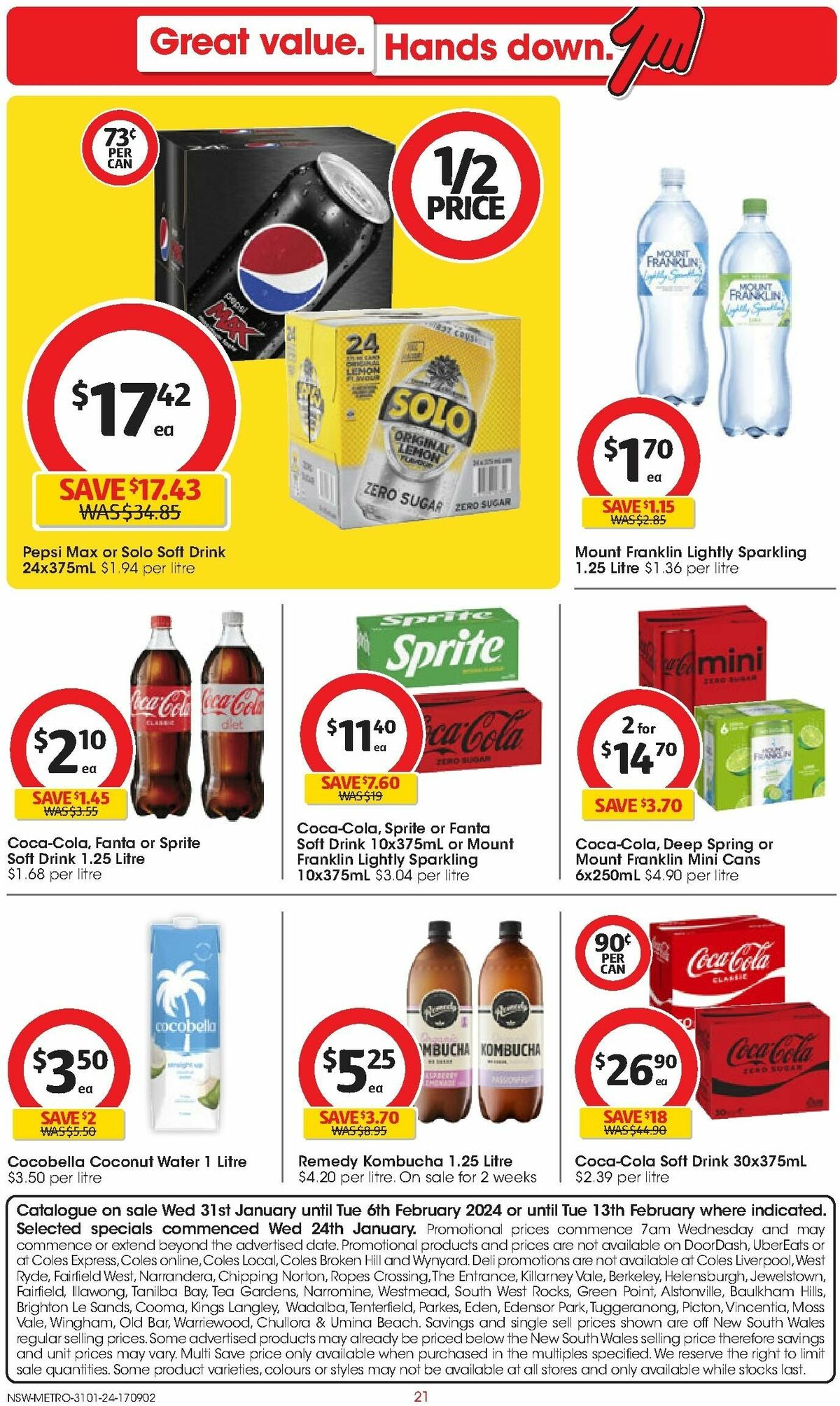 Coles Catalogues from 31 January