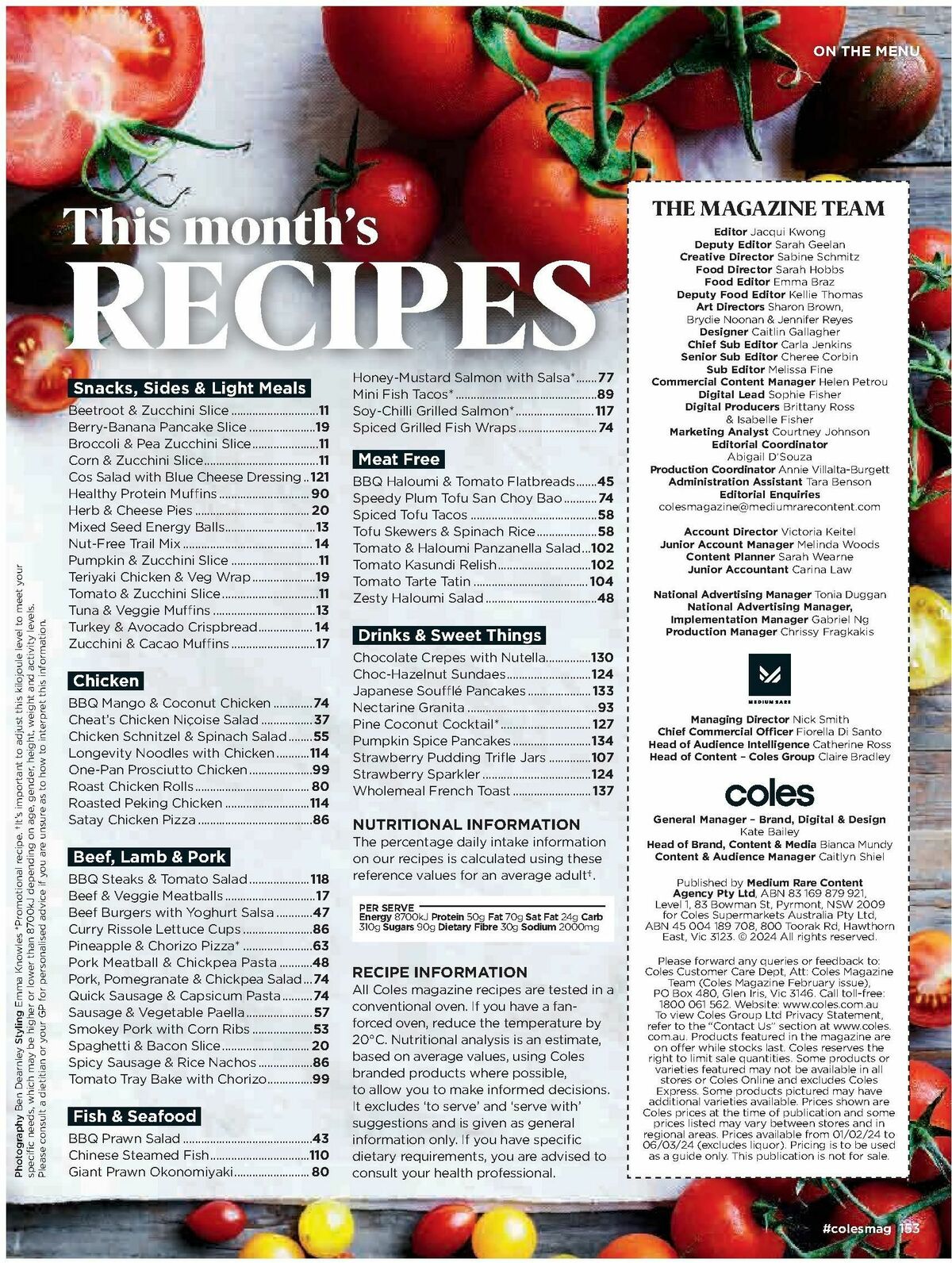 Coles Magazine February Catalogues from 1 February