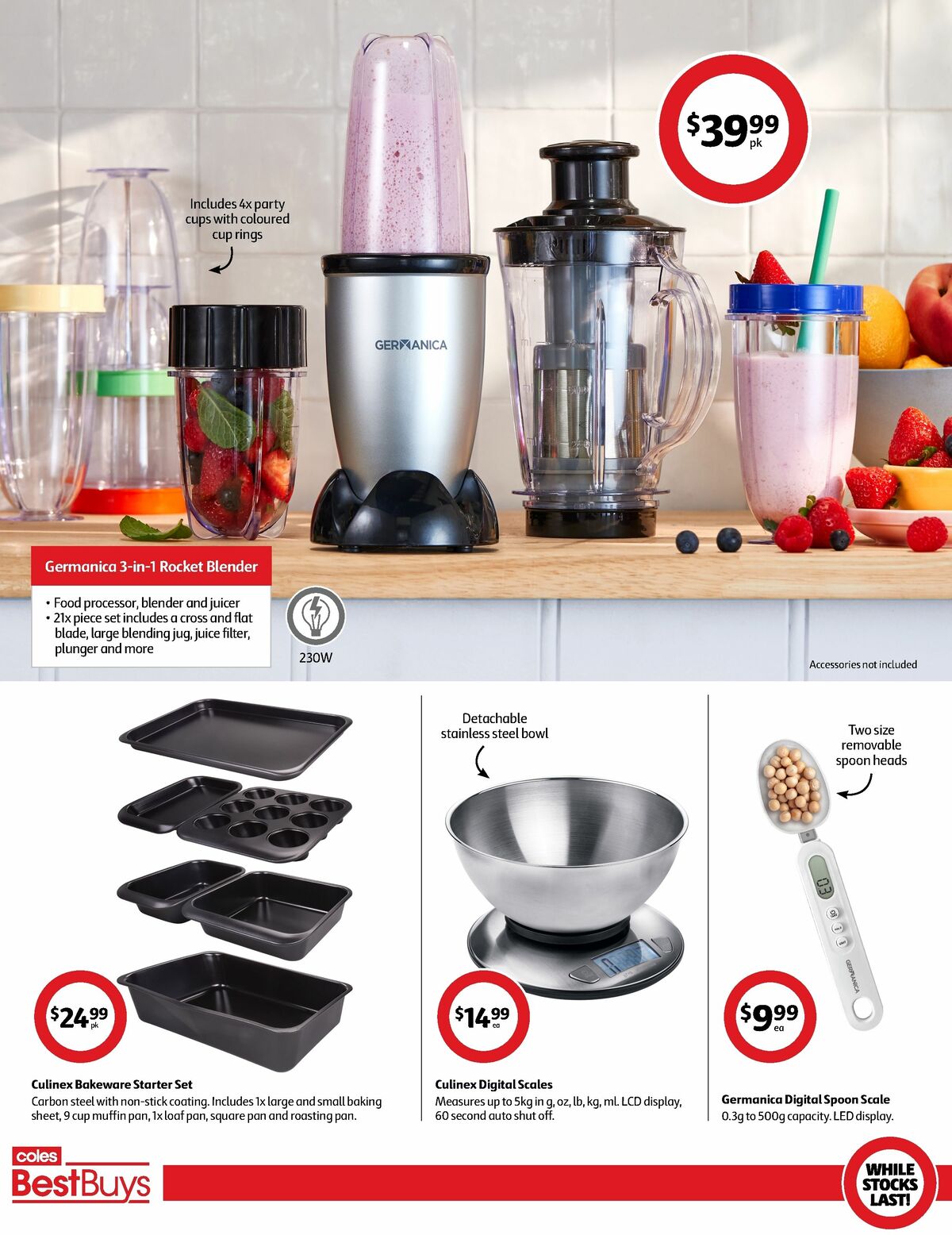 Coles Best Buys - Kitchen Essentials Catalogues from 9 February