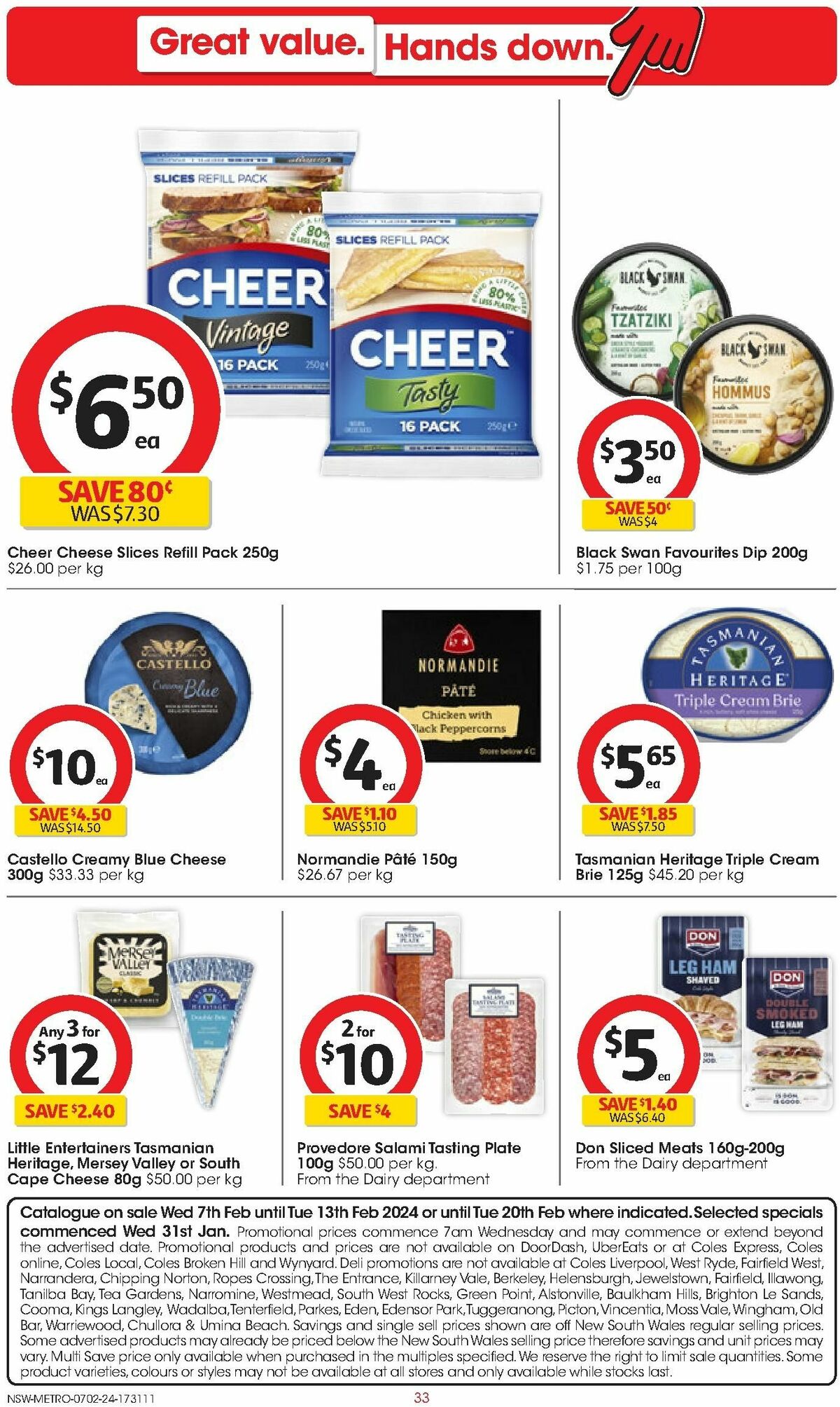 Coles Catalogues from 7 February