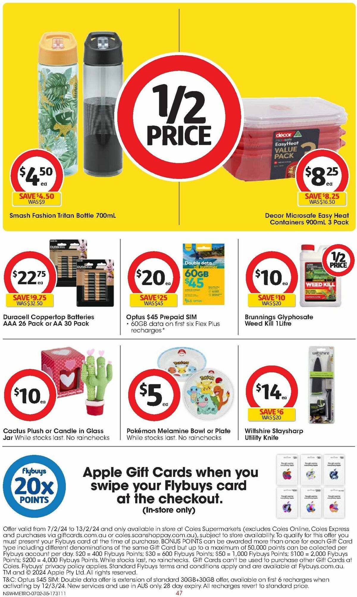 Coles Catalogues from 7 February