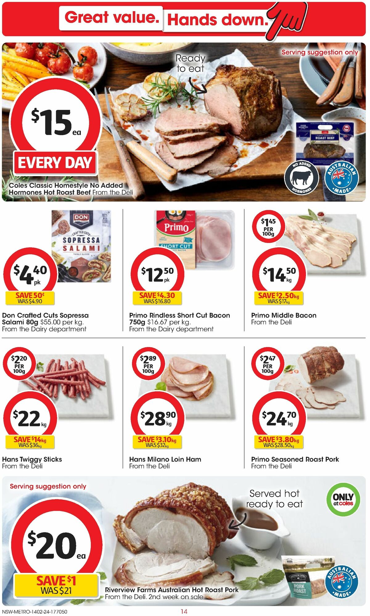 Coles Catalogues from 14 February