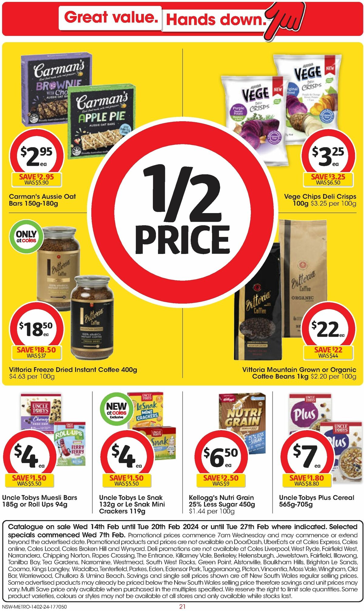 Coles Catalogues from 14 February