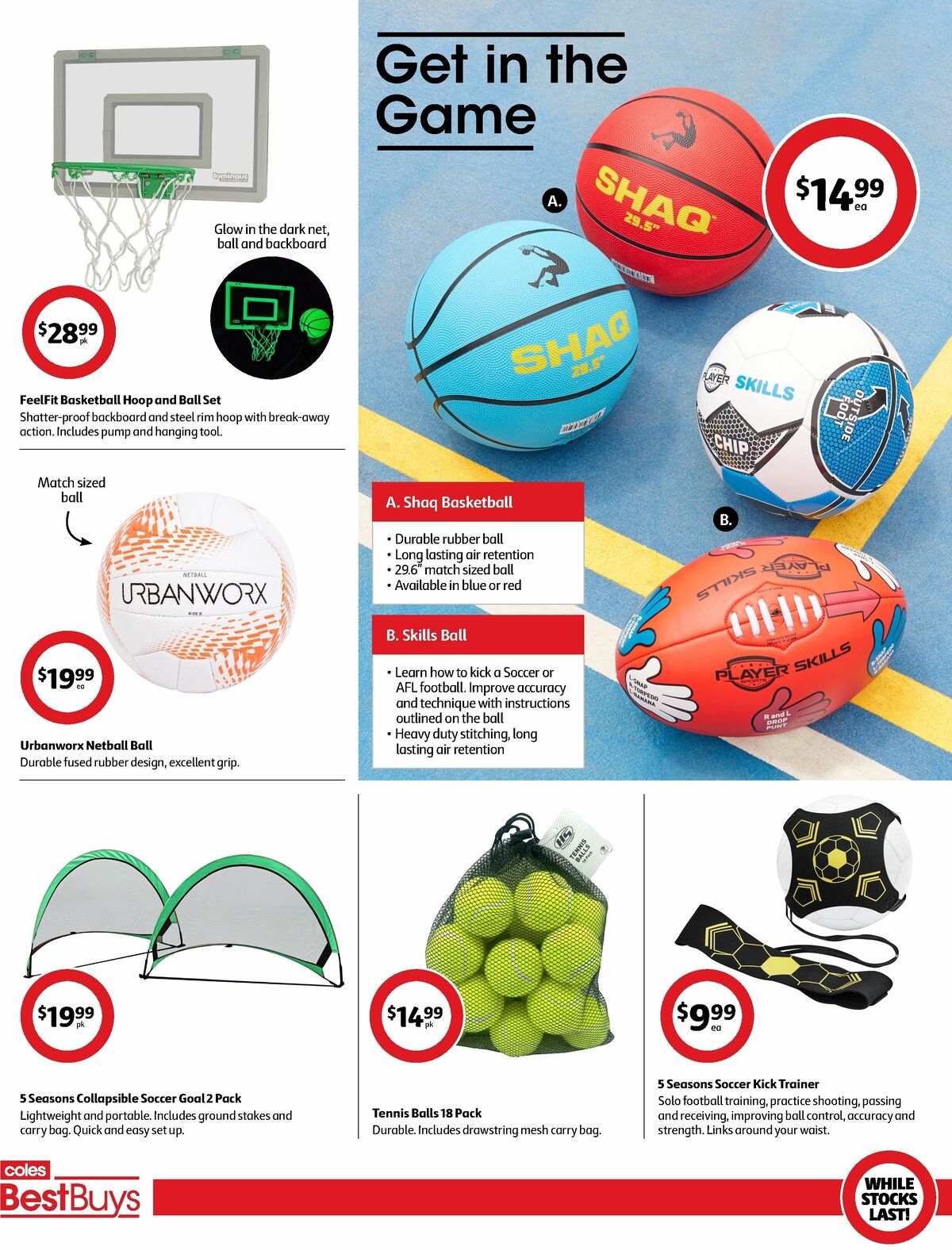 Coles Best Buys - Active Play Catalogues from 23 February