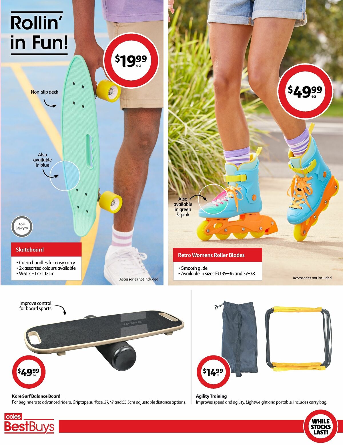 Coles Best Buys - Active Play Catalogues from 23 February