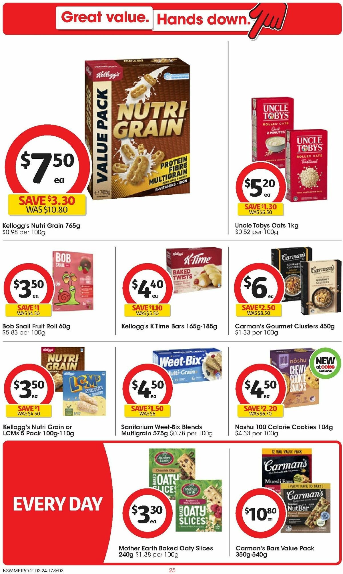 Coles Catalogues from 21 February