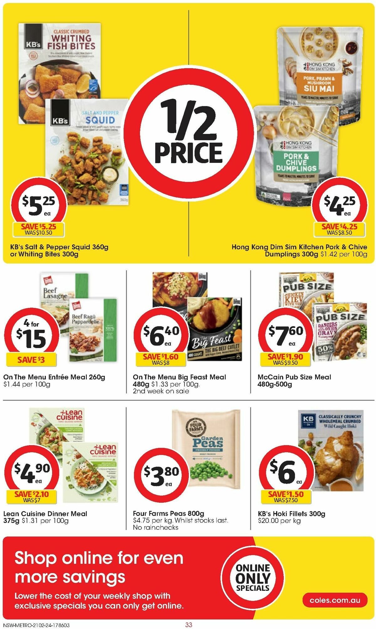 Coles Catalogues from 21 February