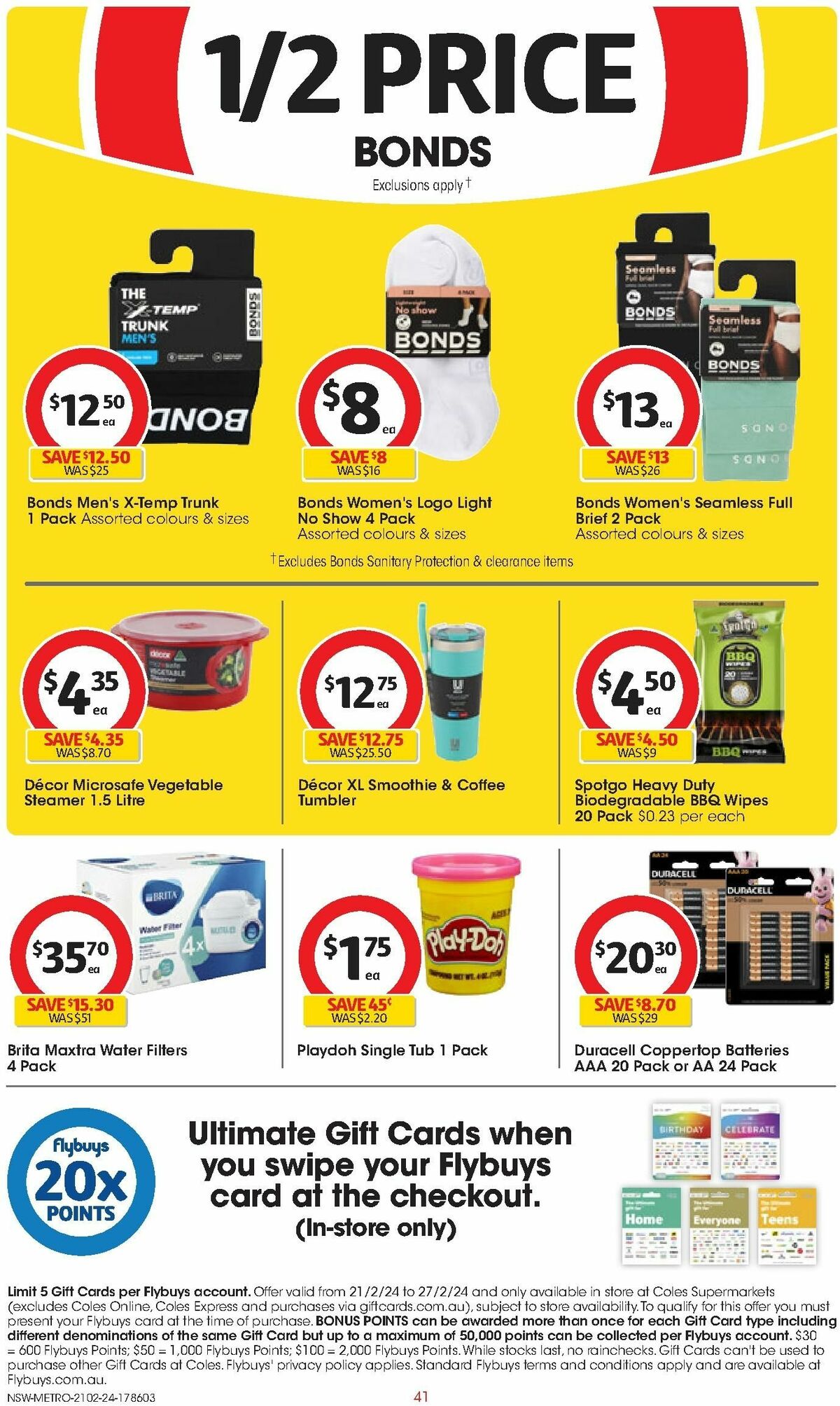 Coles Catalogues from 21 February