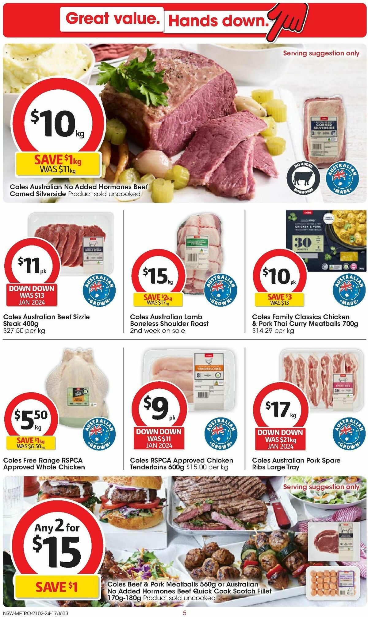 Coles Catalogues from 21 February