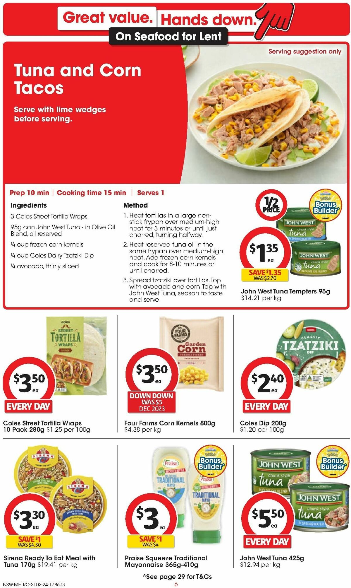 Coles Catalogues from 21 February