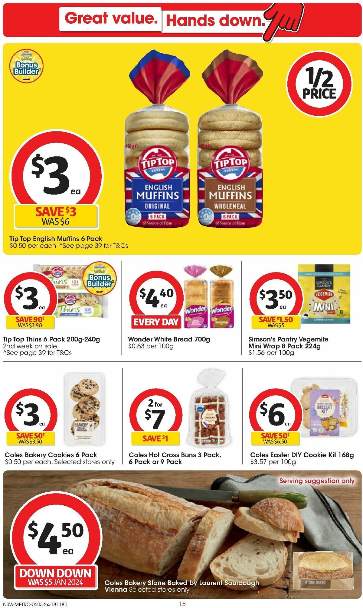 Coles Catalogues from 6 March