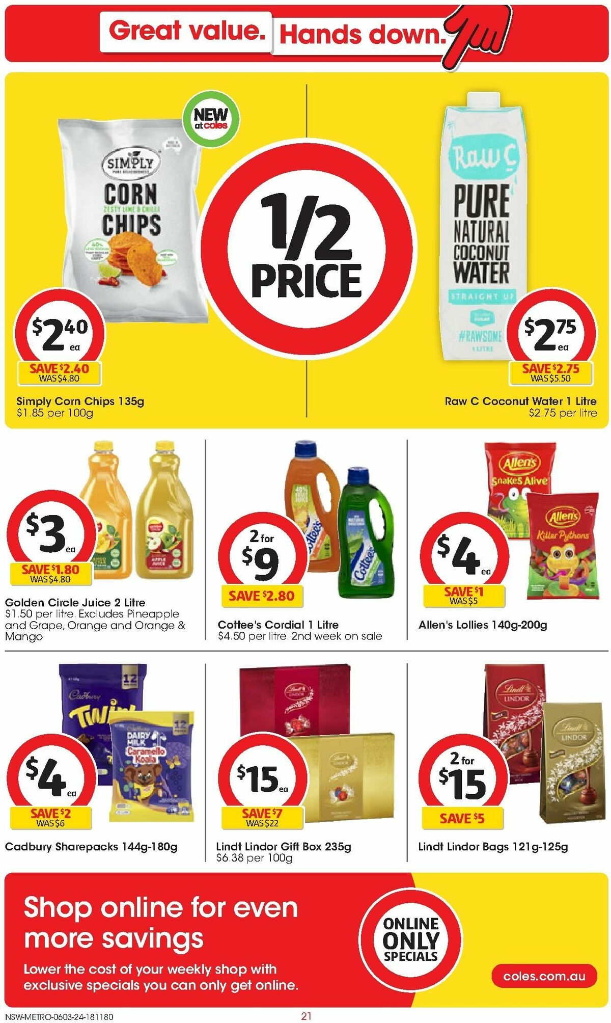 Coles Catalogues from 6 March