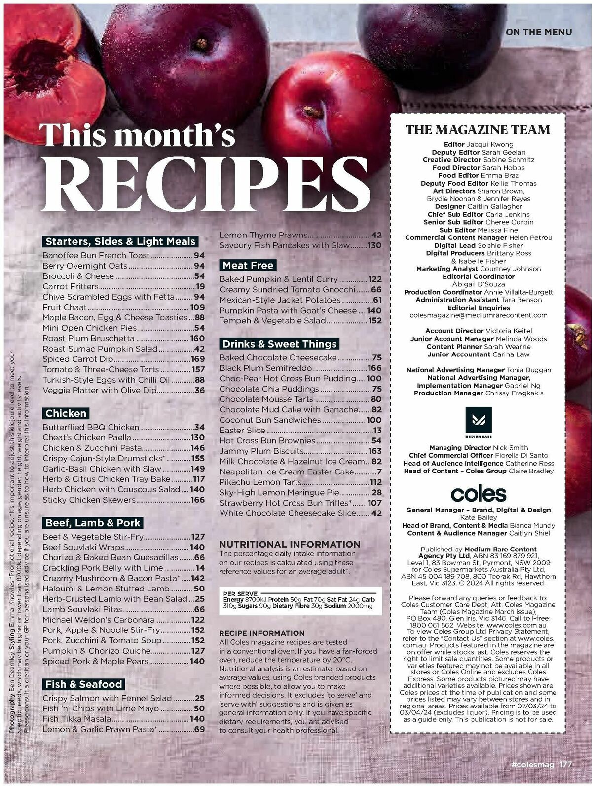 Coles Magazine March Catalogues from 7 March