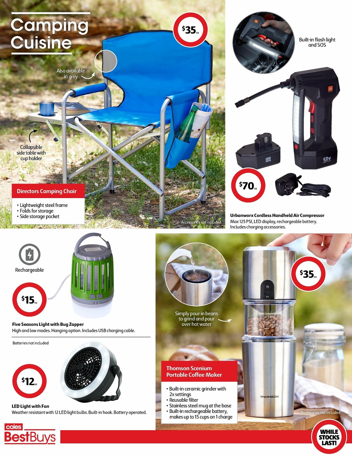 Coles Best Buys - Getaway Essentials Catalogues from 15 March