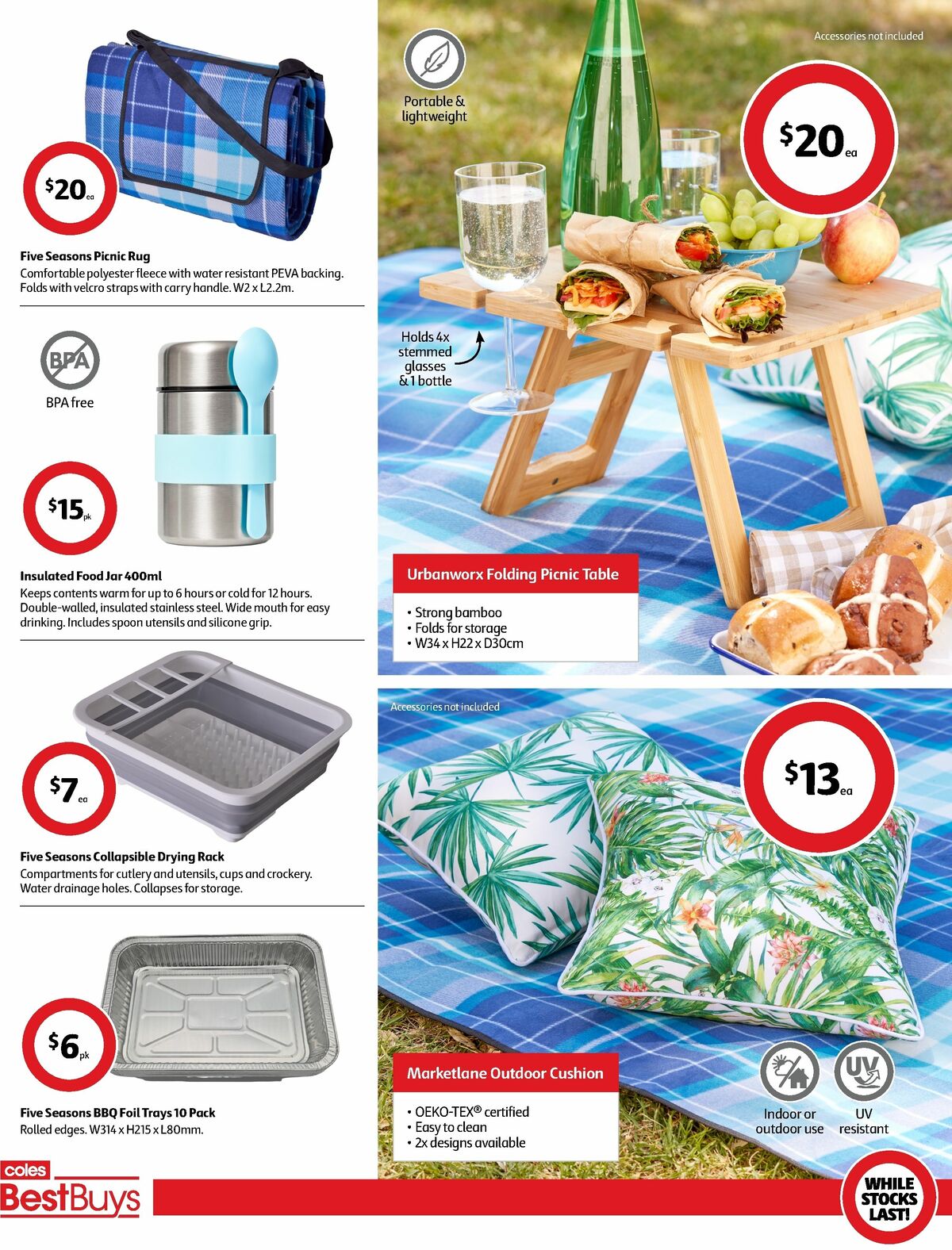 Coles Best Buys - Getaway Essentials Catalogues from 15 March