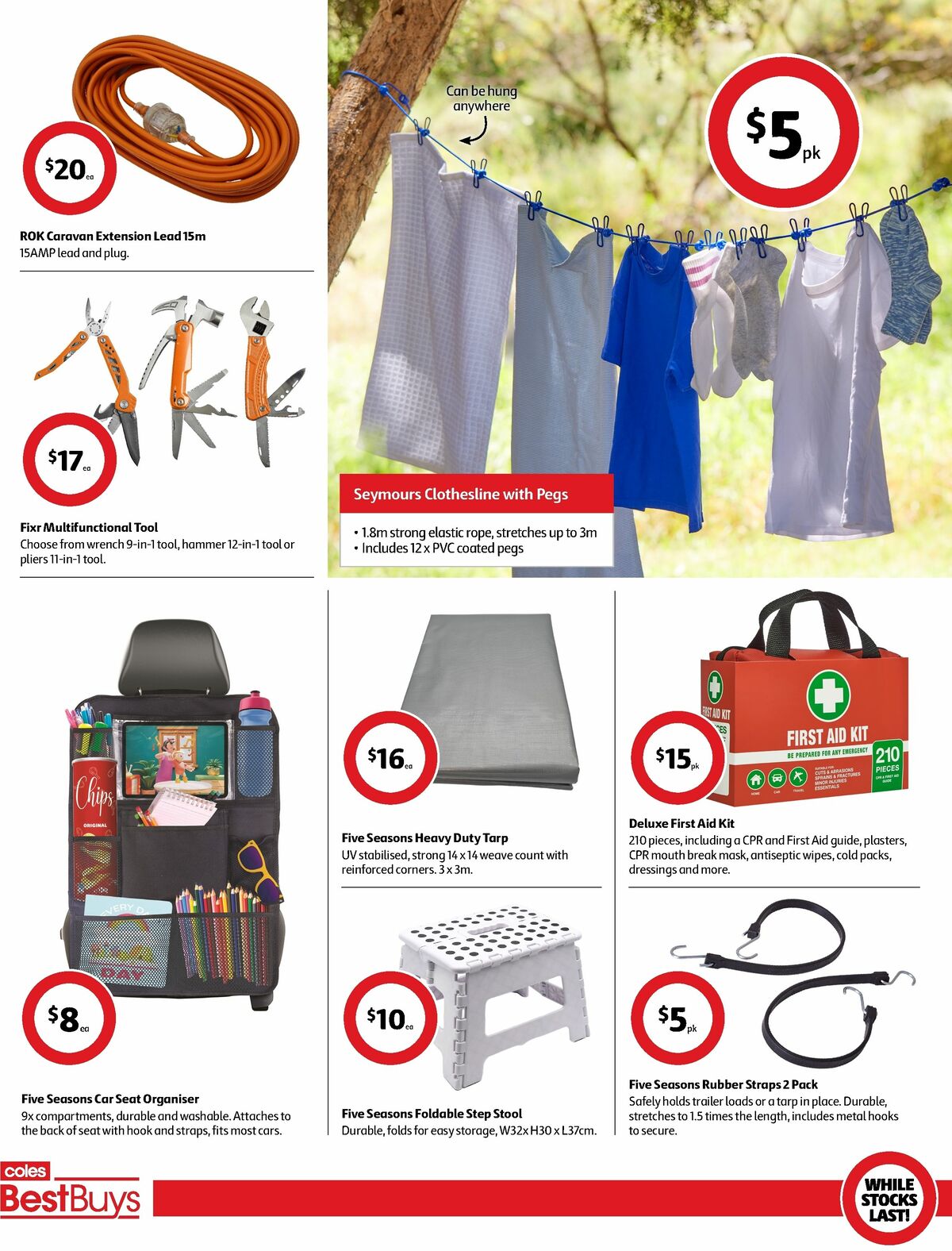 Coles Best Buys - Getaway Essentials Catalogues from 15 March