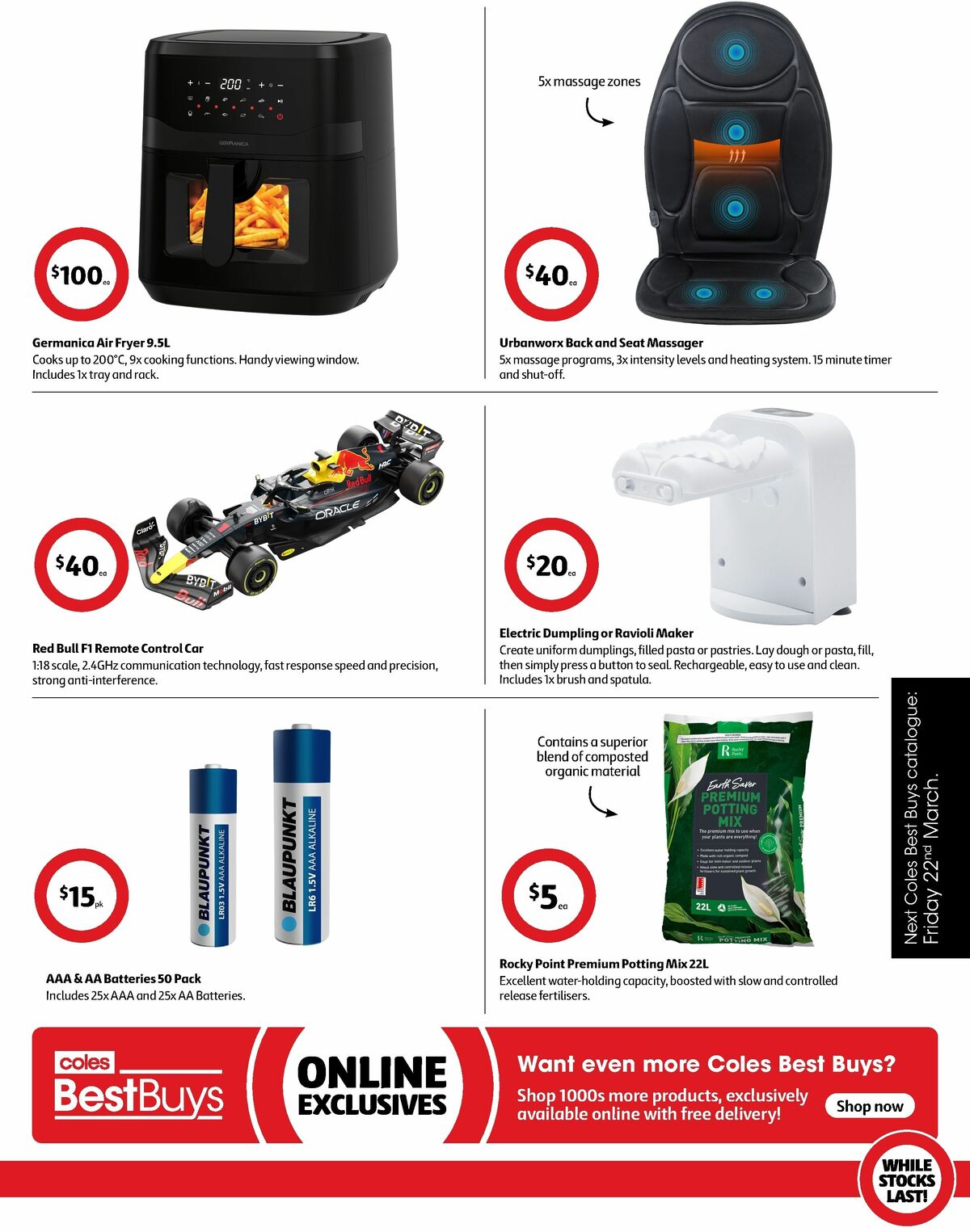 Coles Best Buys - Getaway Essentials Catalogues from 15 March