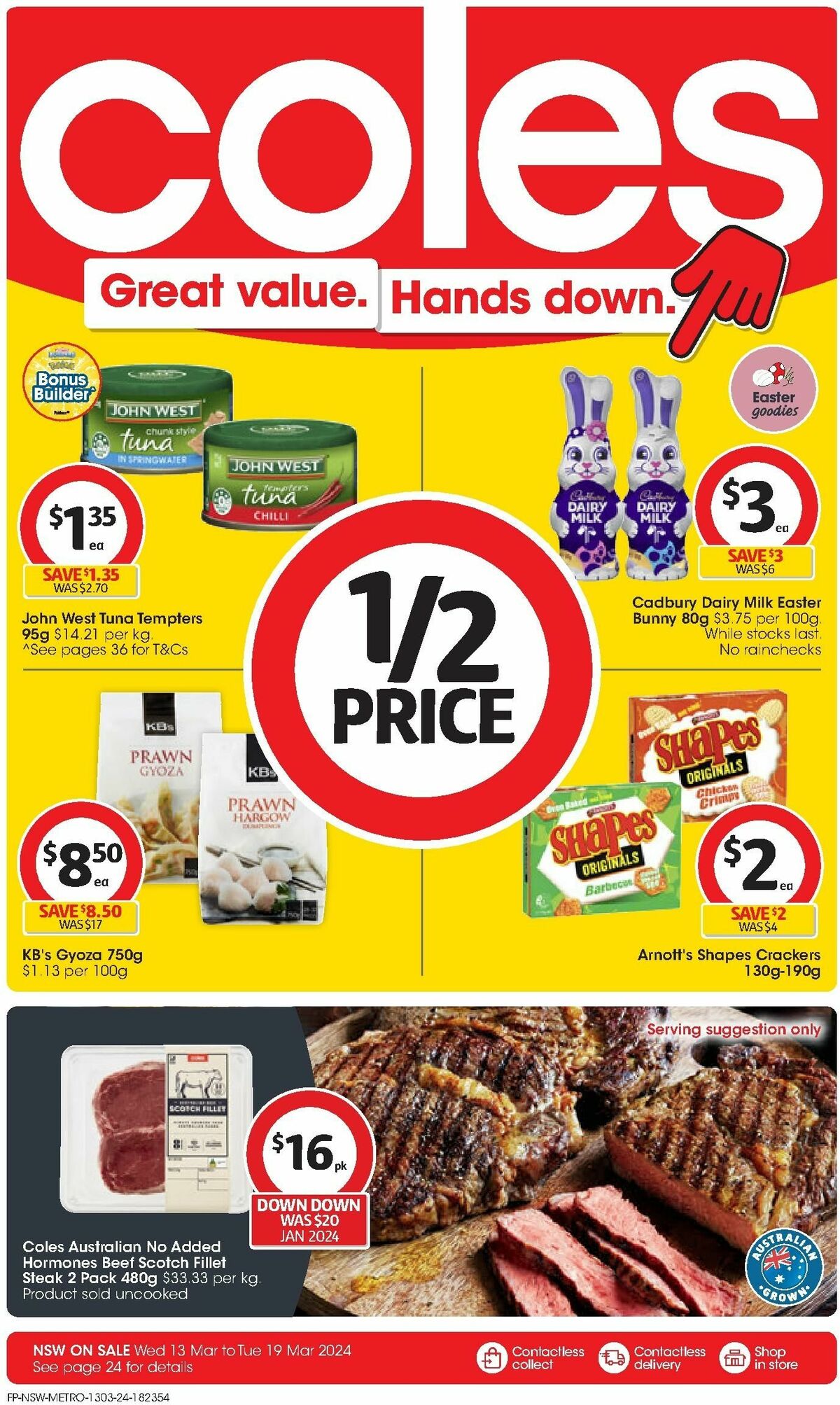 Coles Catalogues from 13 March