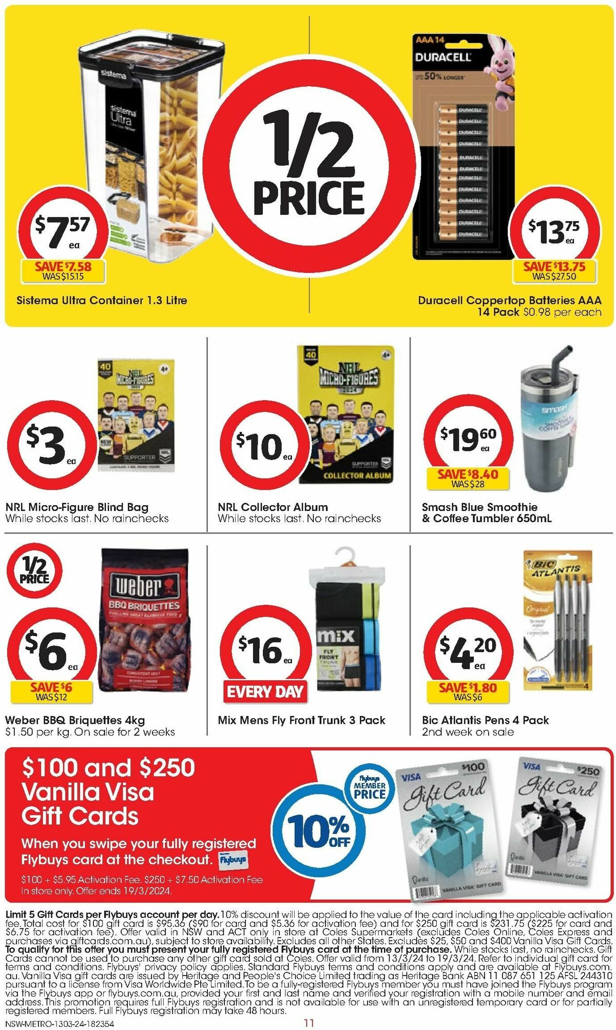 Coles Catalogues from 13 March