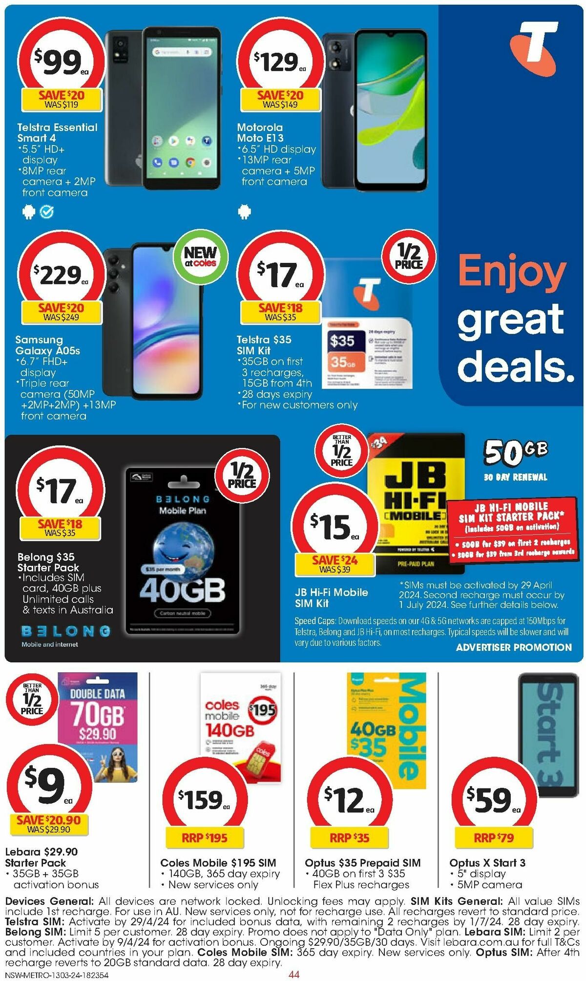 Coles Catalogues from 13 March