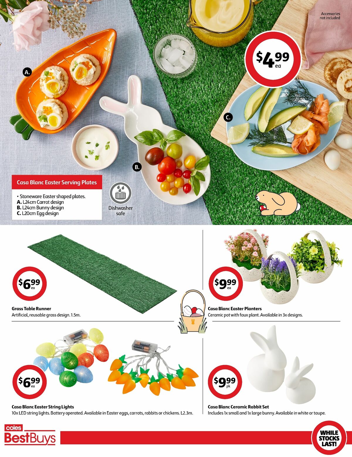 Coles Best Buys - Easter Baking Catalogues from 22 March