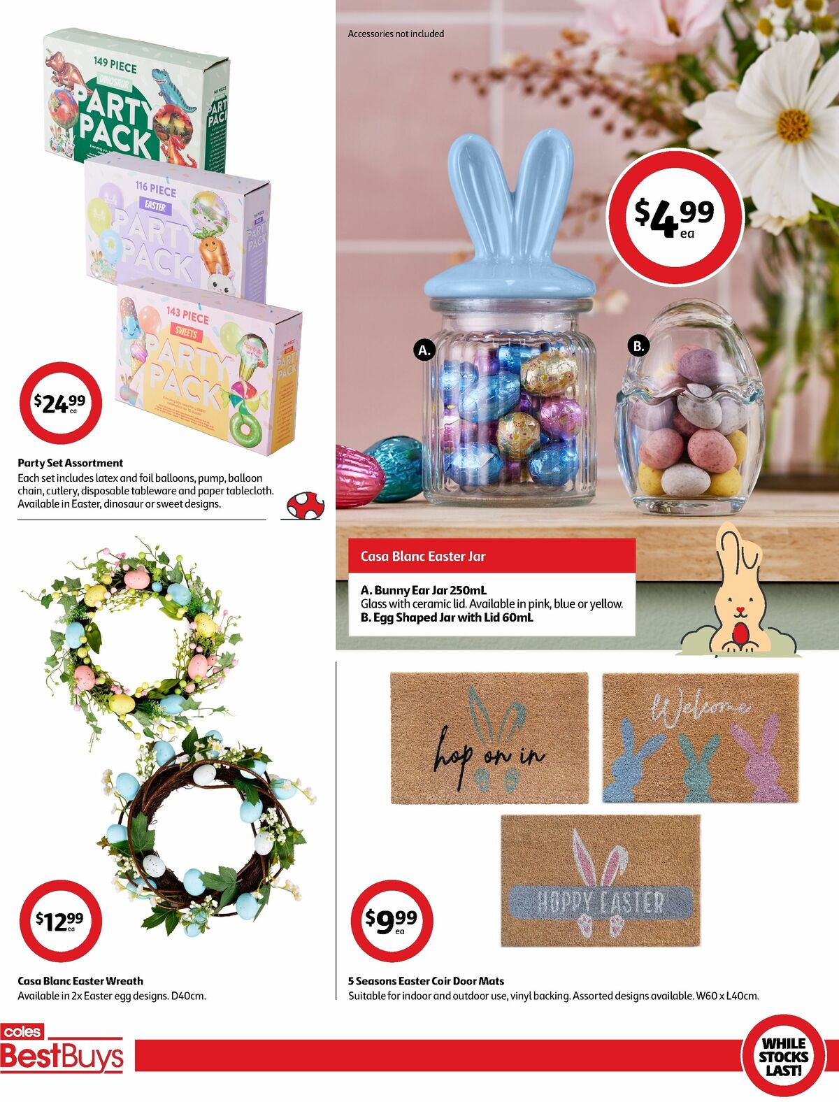 Coles Best Buys - Easter Baking Catalogues from 22 March