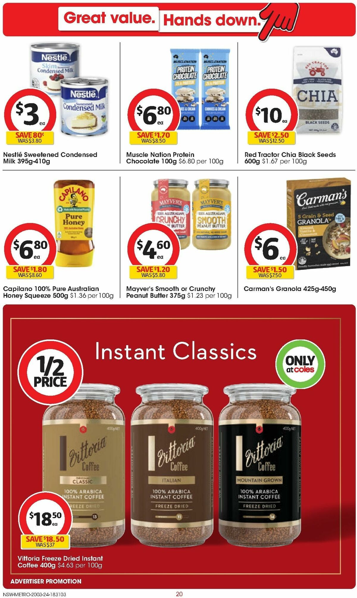 Coles Catalogues from 20 March