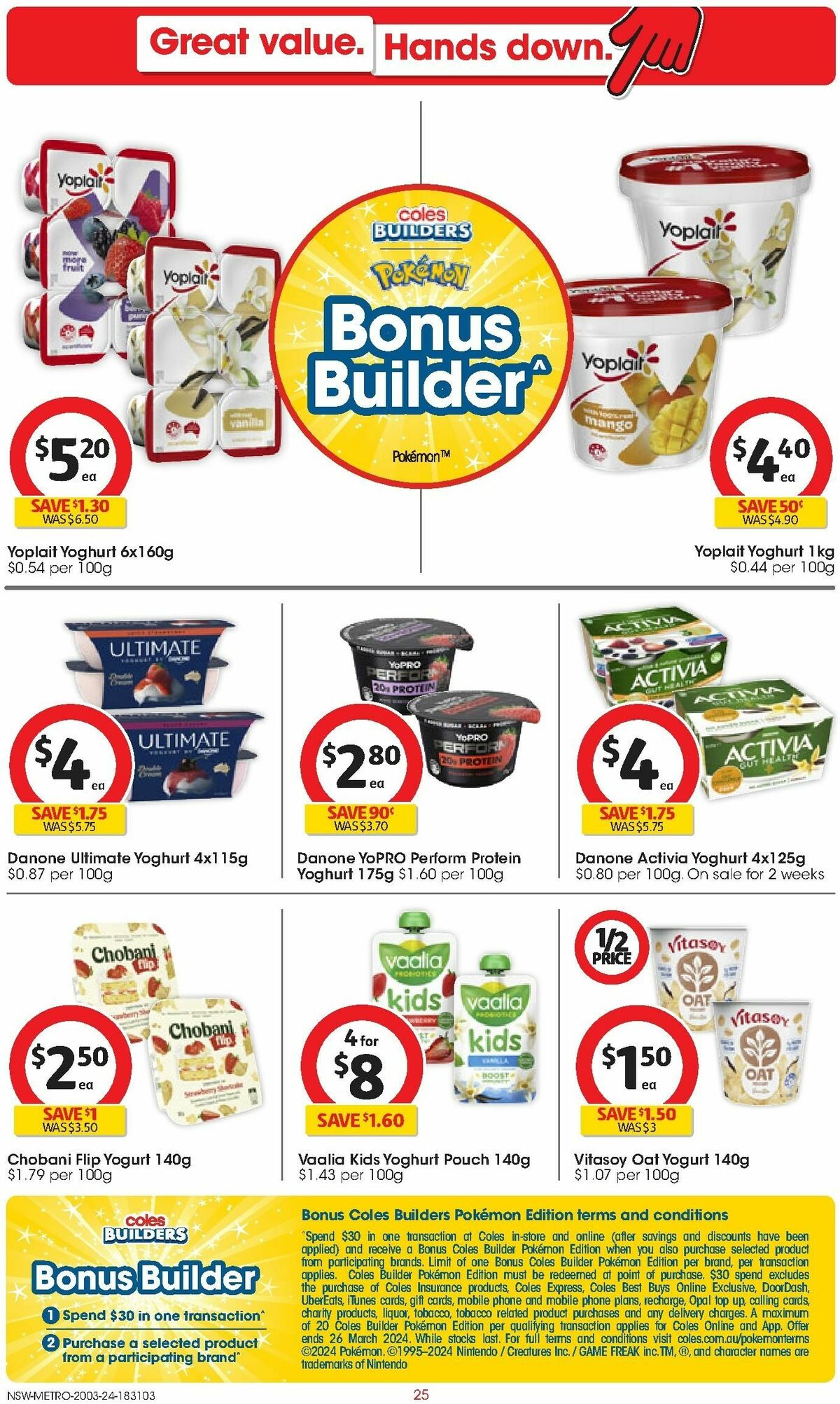 Coles Catalogues from 20 March