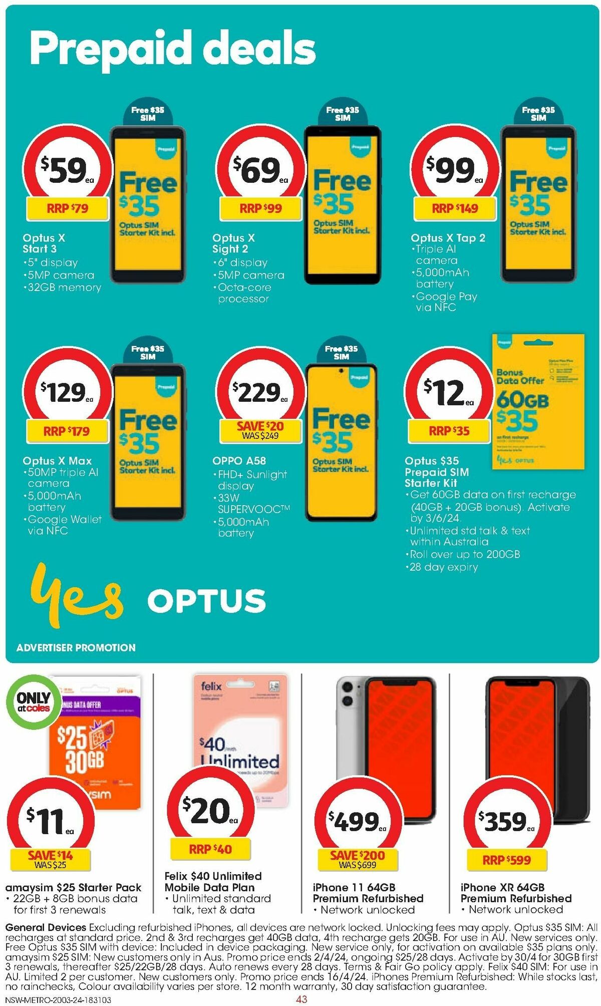 Coles Catalogues from 20 March