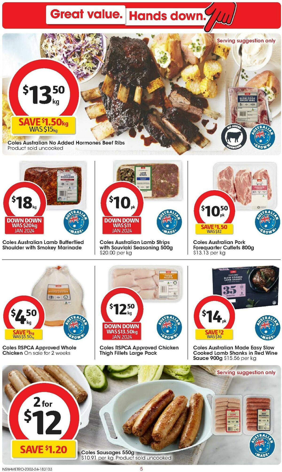 Coles Catalogues from 20 March