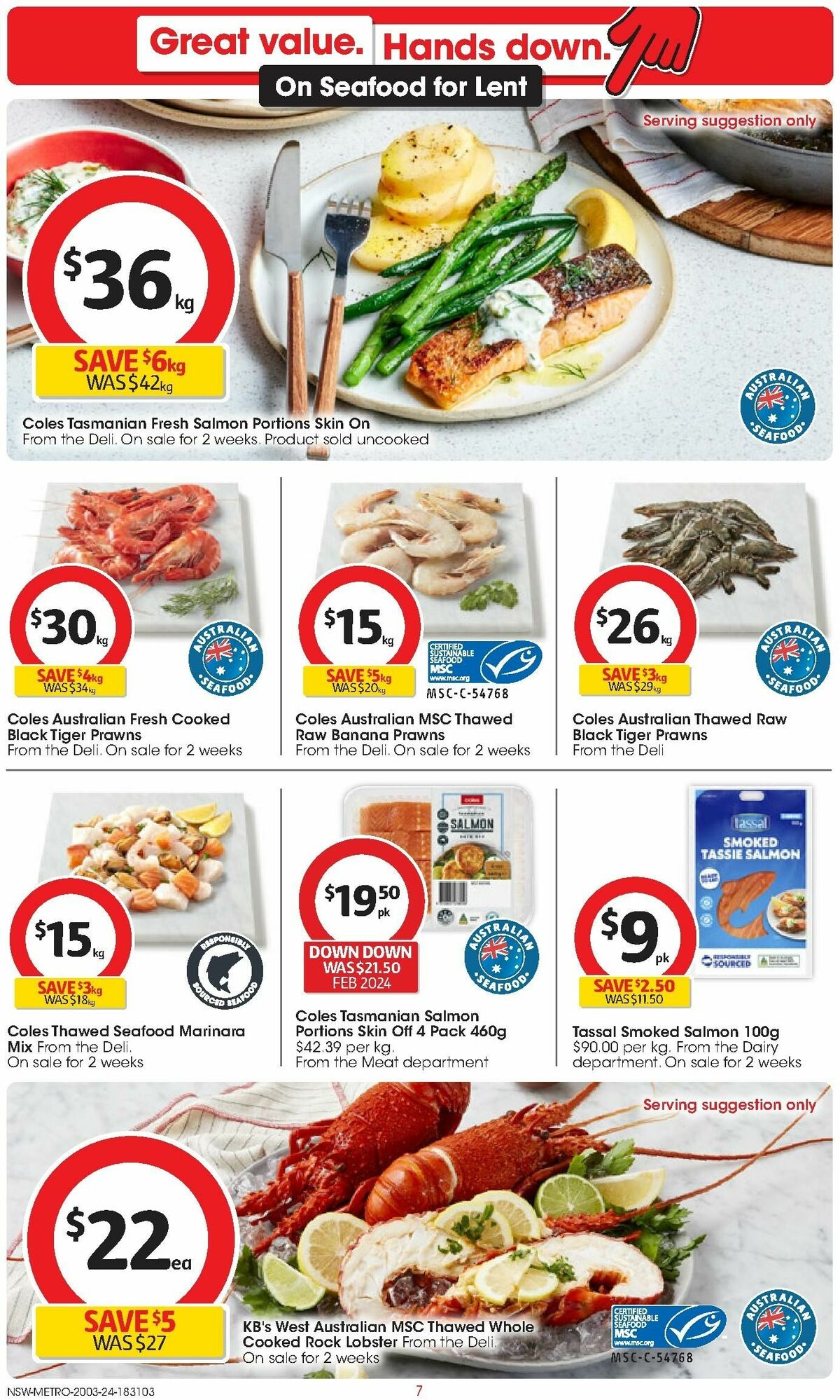 Coles Catalogues from 20 March