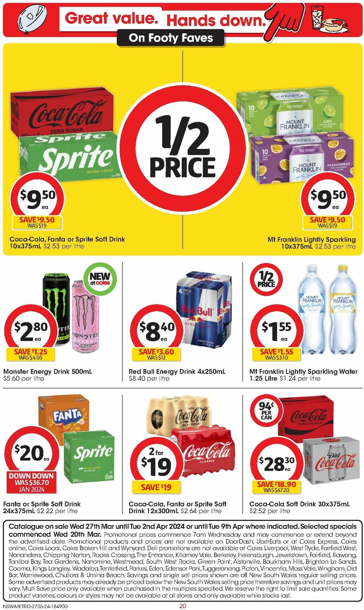 Coles Catalogues from 27 March