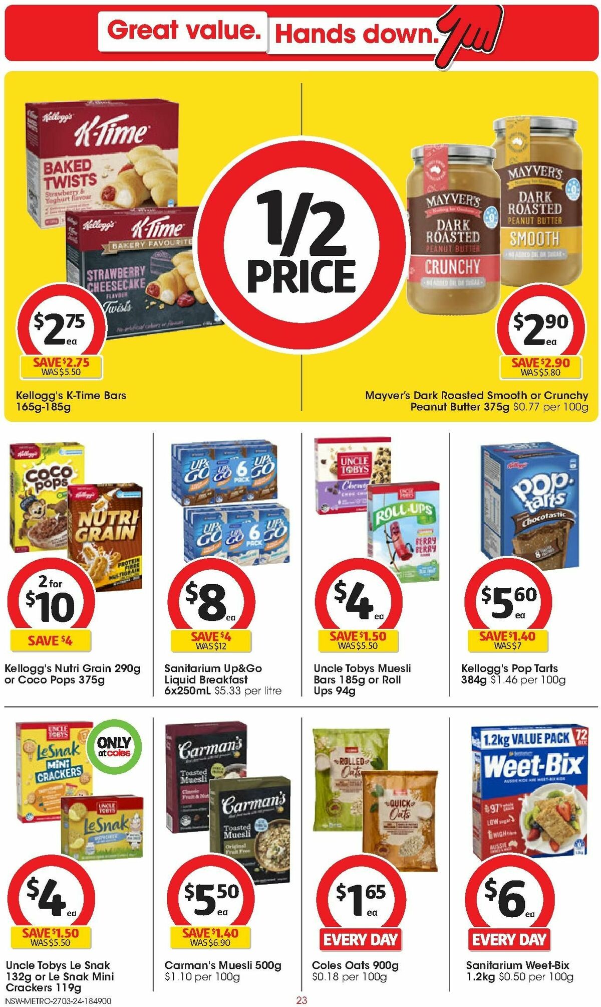 Coles Catalogues from 27 March